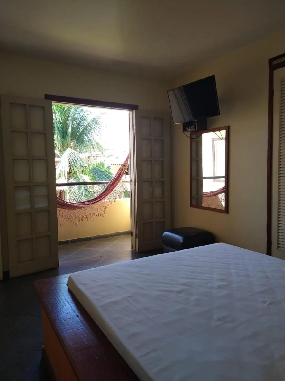 Bed in Pousada Genesis