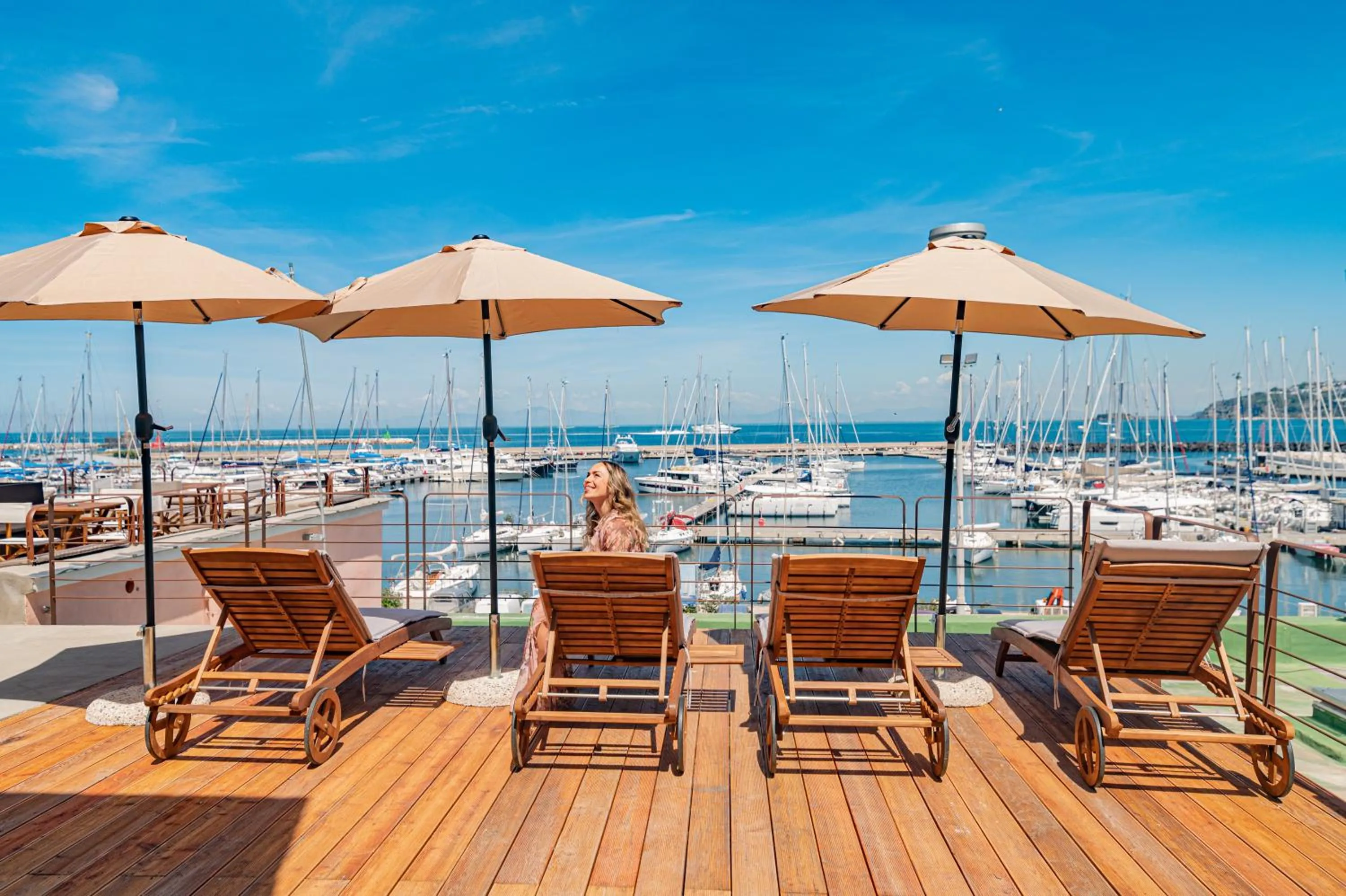 Solarium in L'Isola Del Postino Rooms