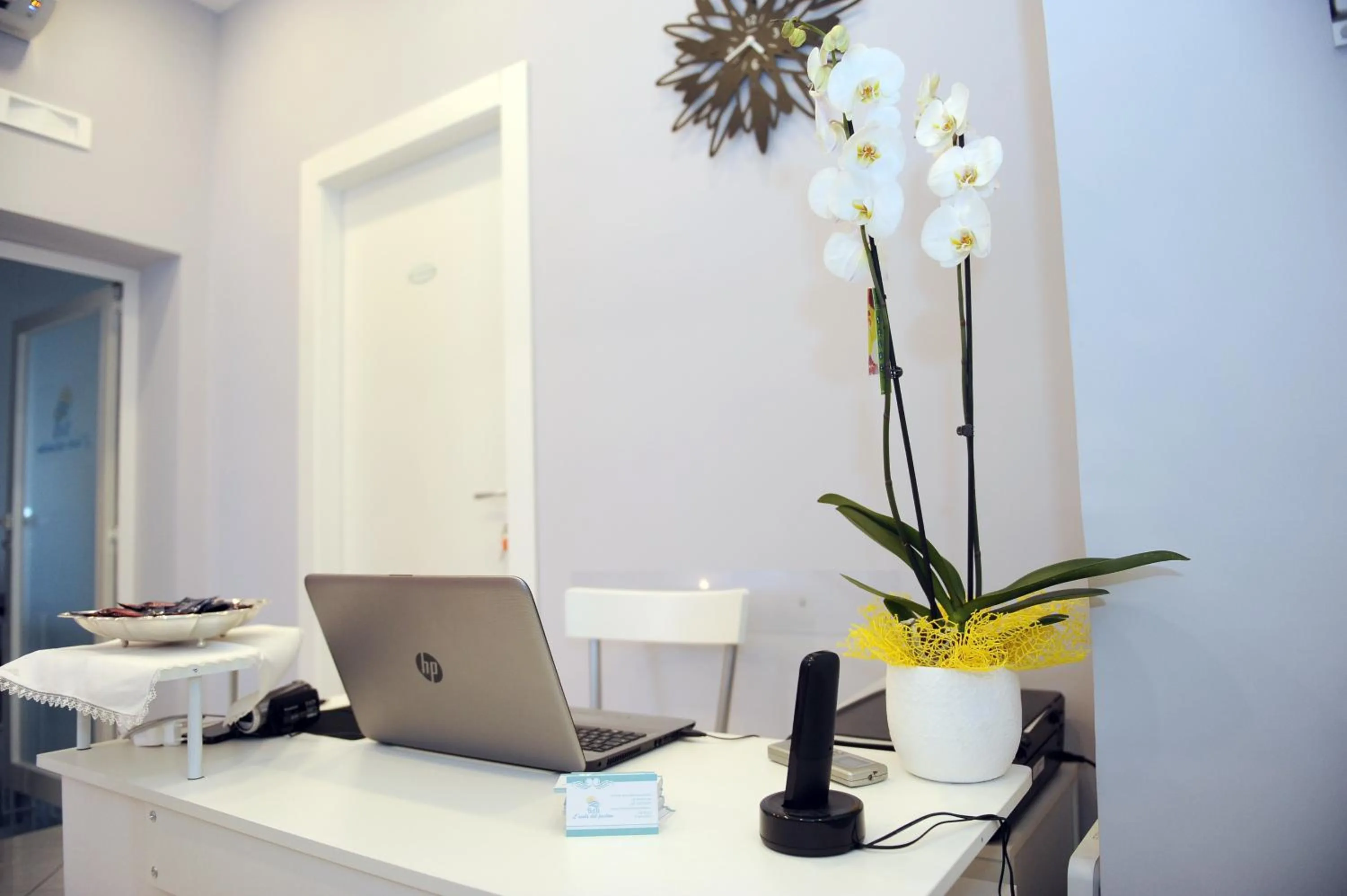 Seating area in L'Isola Del Postino Rooms