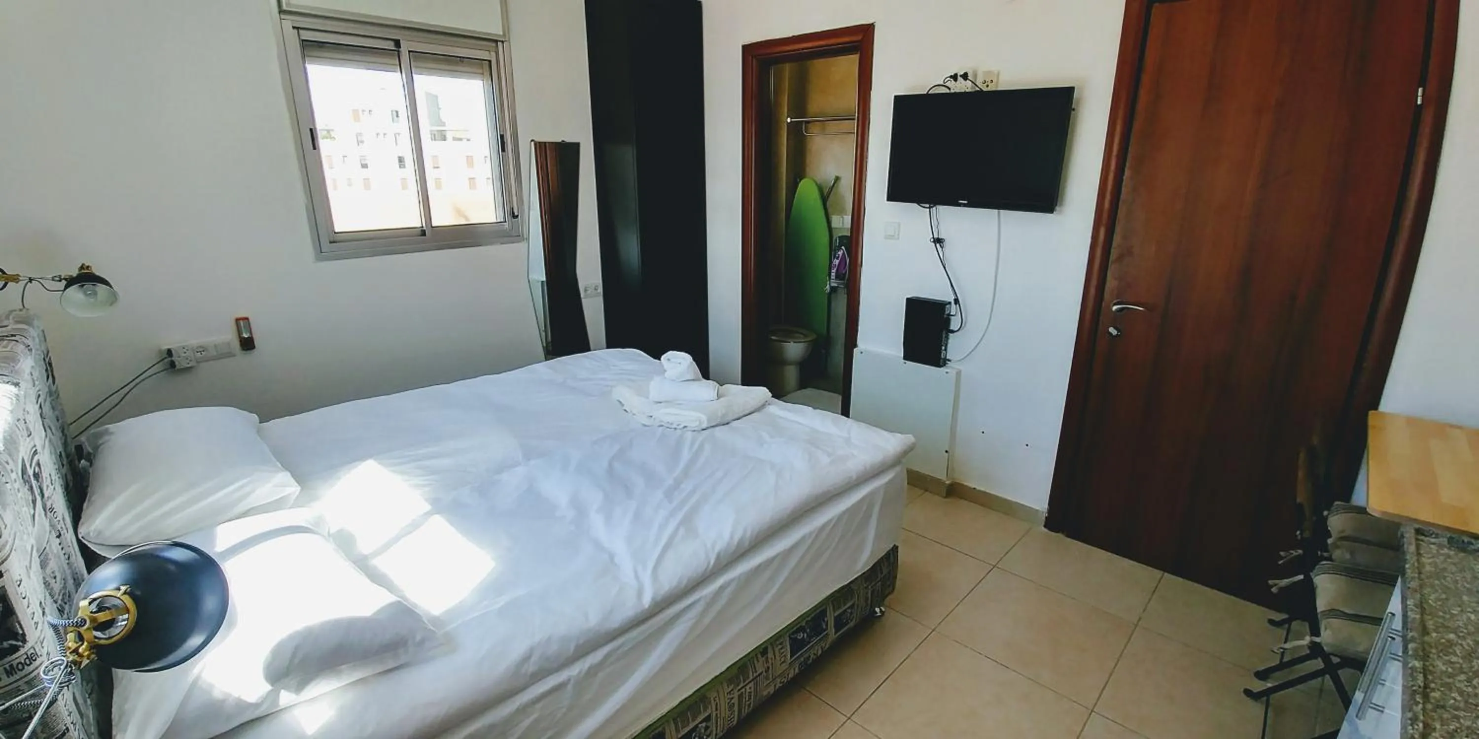 Photo of the whole room, Bed in Old Jaffa's Penthouse Boutique Hostel