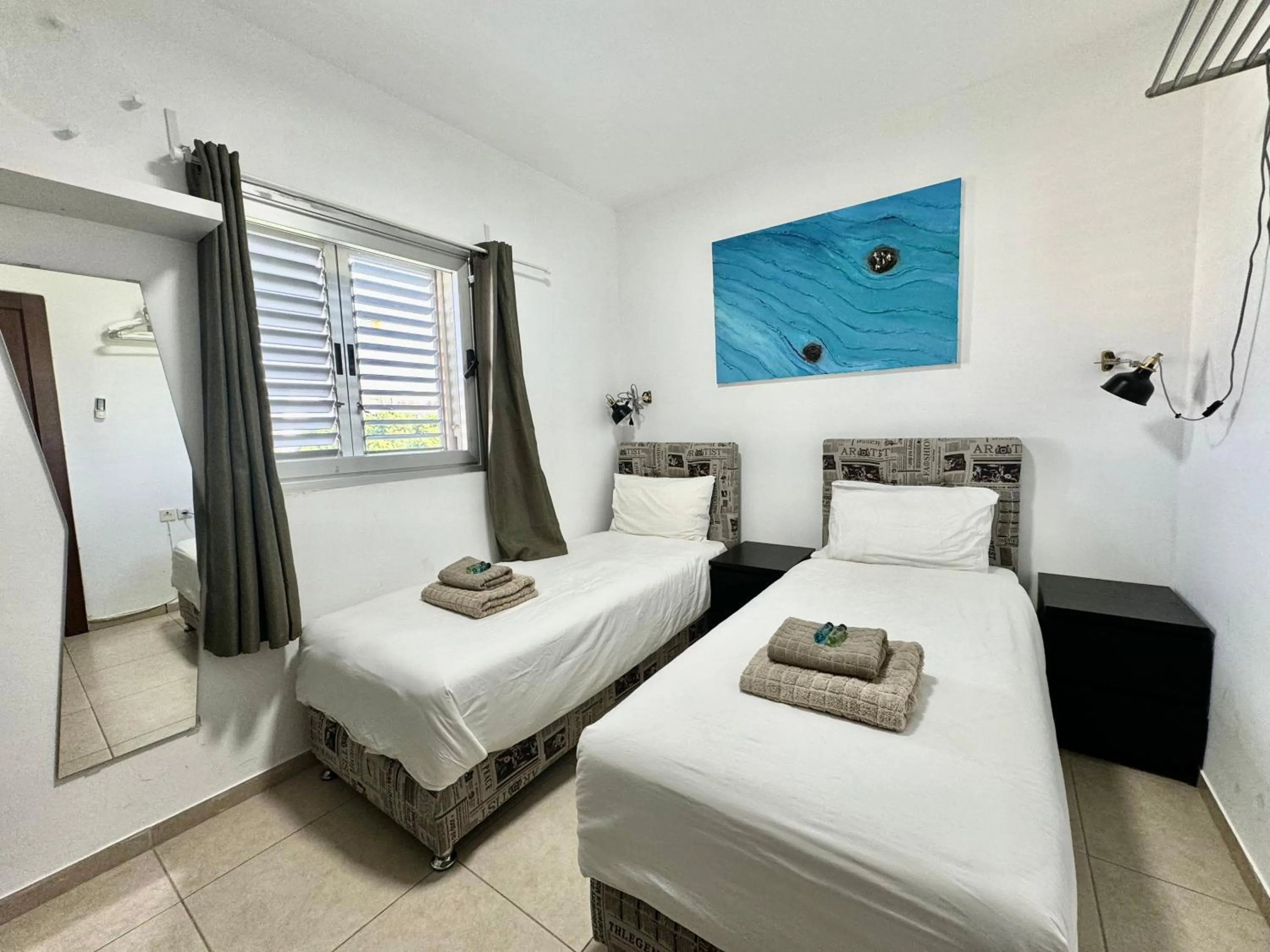 Bed in Old Jaffa's Penthouse Boutique Hostel