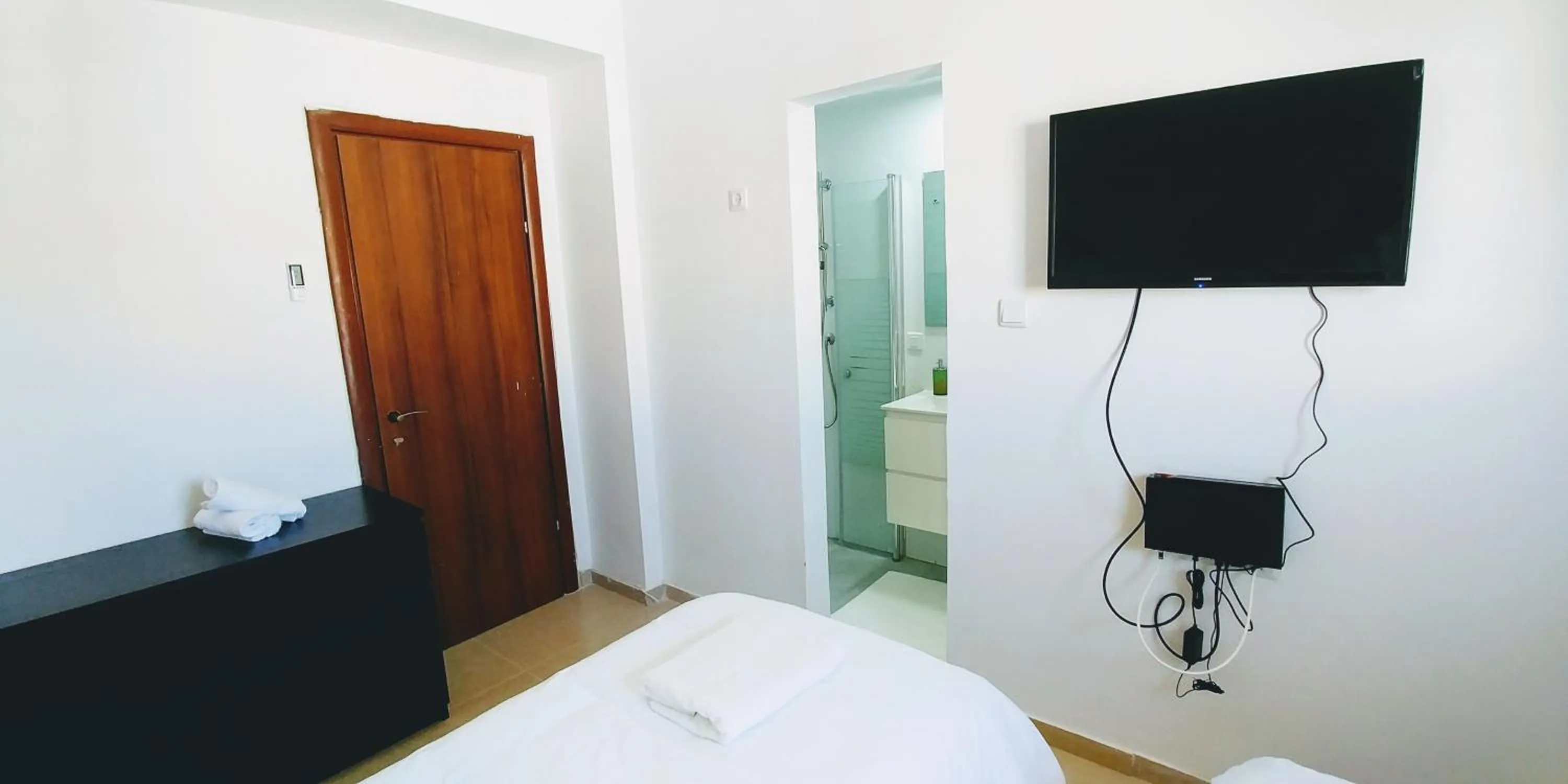 Photo of the whole room, Bed in Old Jaffa's Penthouse Boutique Hostel