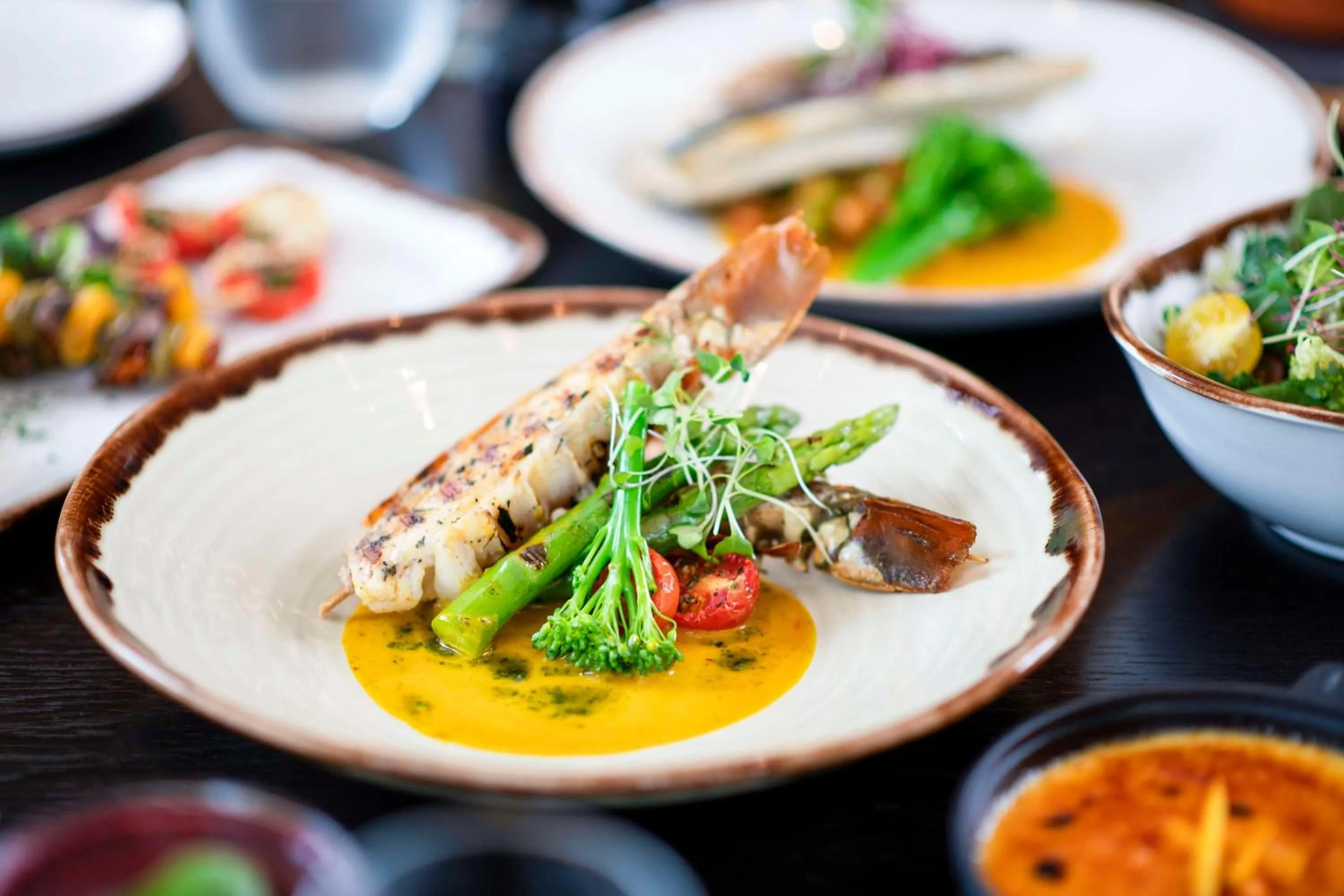 Restaurant/places to eat in Hyatt Regency Oryx Doha