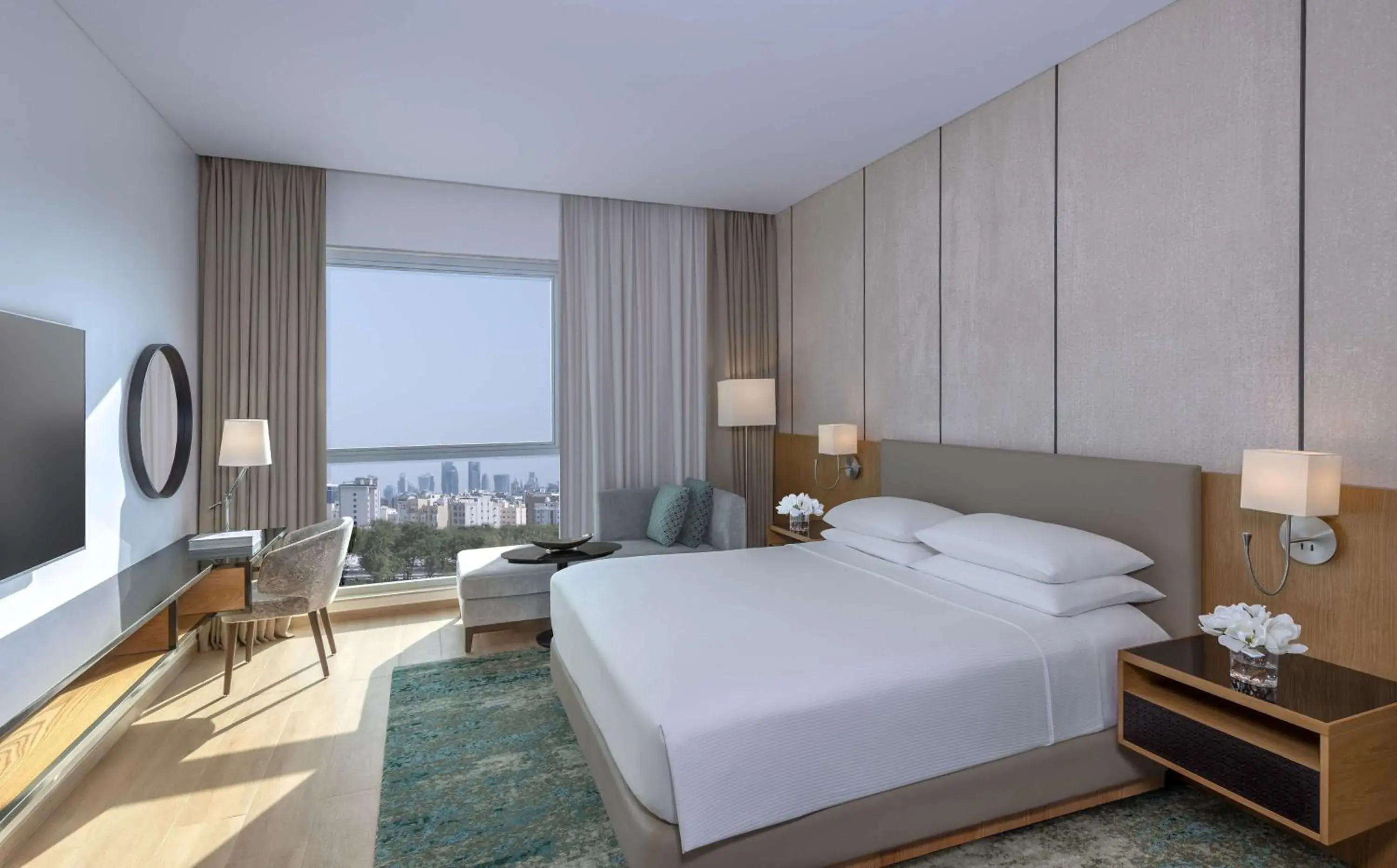 King Room - High Floor in Hyatt Regency Oryx Doha King Room - High Floor in Hyatt Regency Oryx Doha