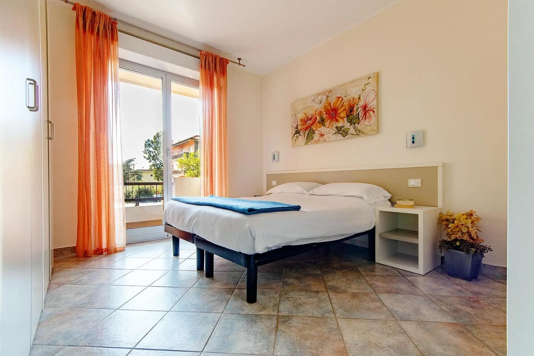 Bedroom, Bed in Residence Greco