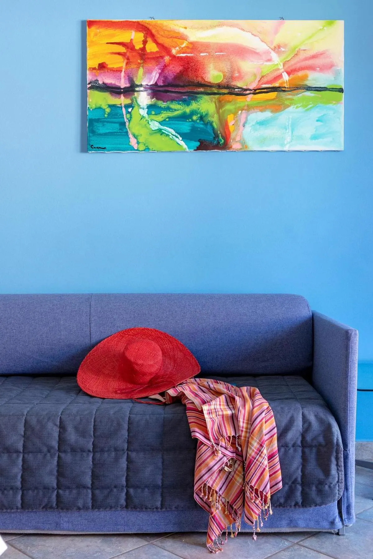 Living room in Residence Greco