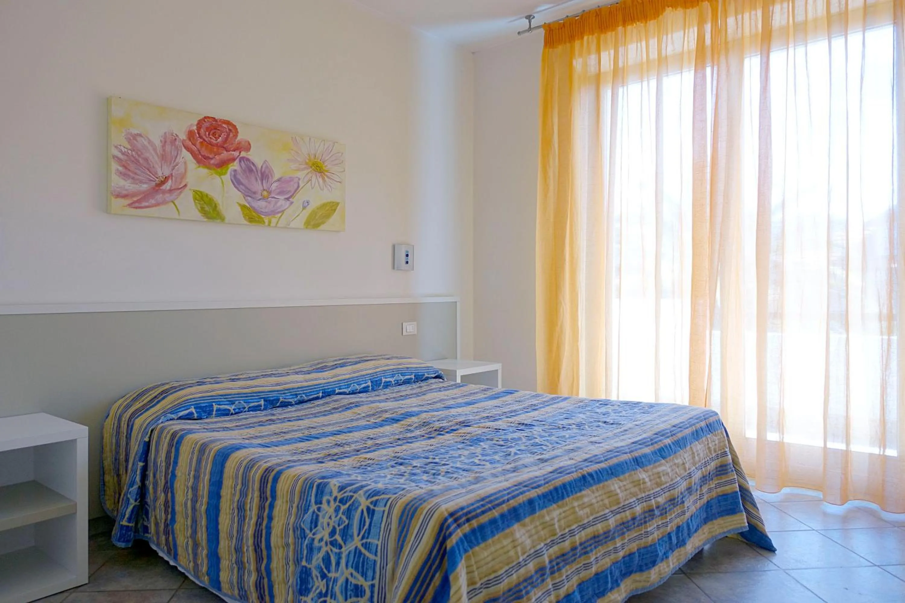 Balcony/Terrace, Bed in Residence Greco