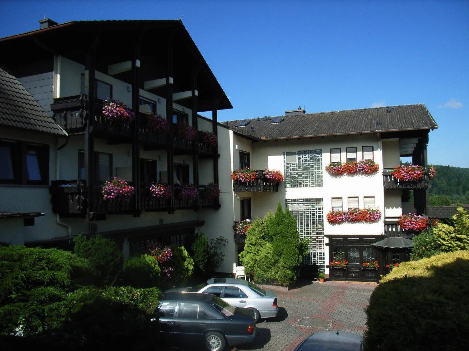 Property building in Hotel Schloessmann Garni