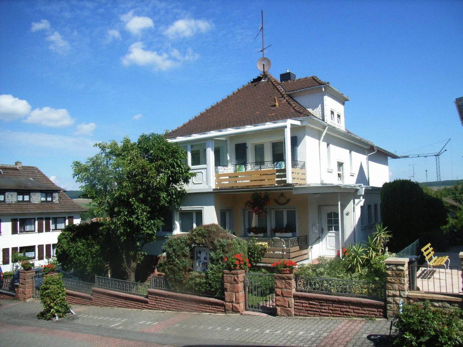 Property building in Hotel Schloessmann Garni