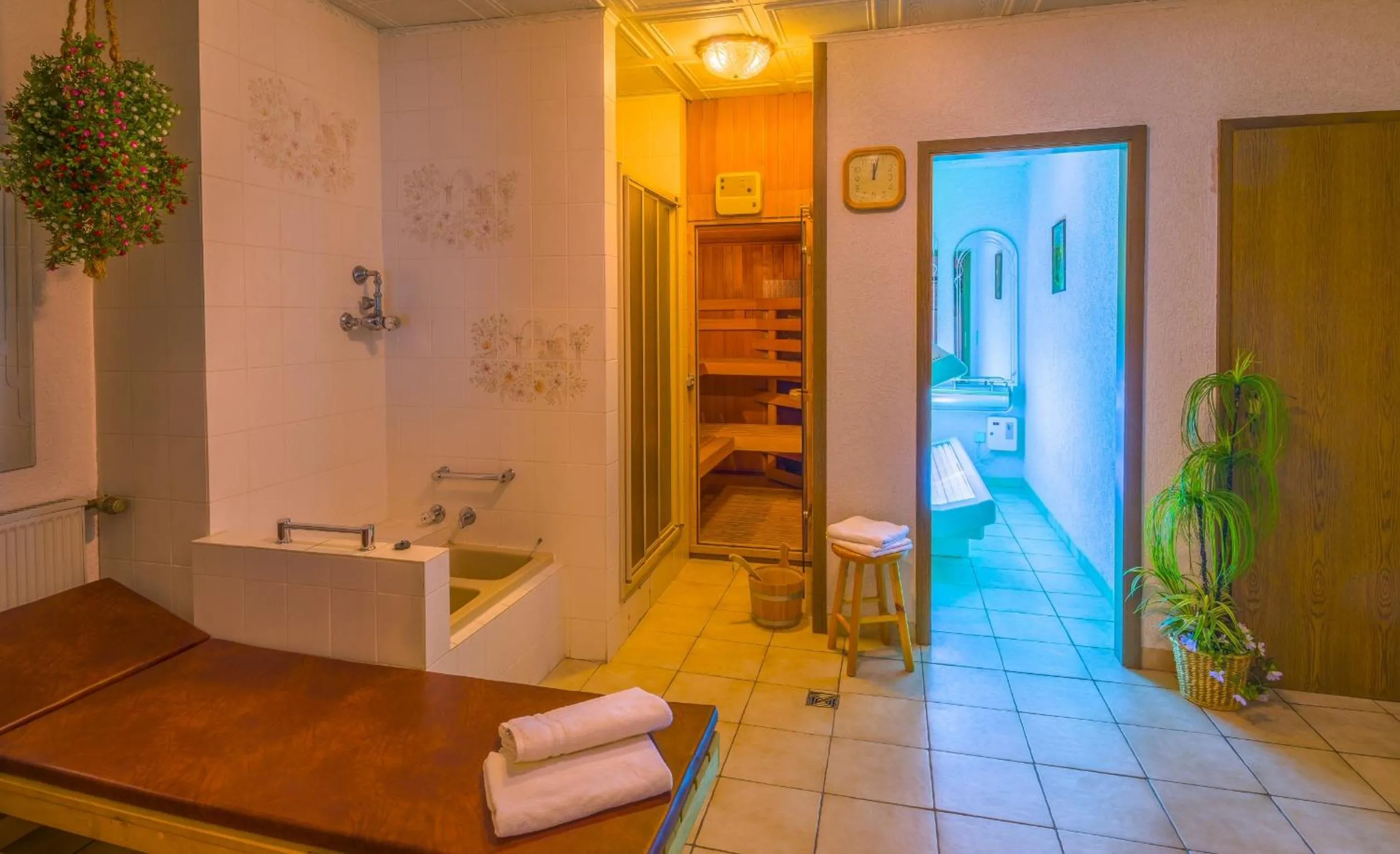 Spa and wellness centre/facilities in Hotel Schloessmann Garni