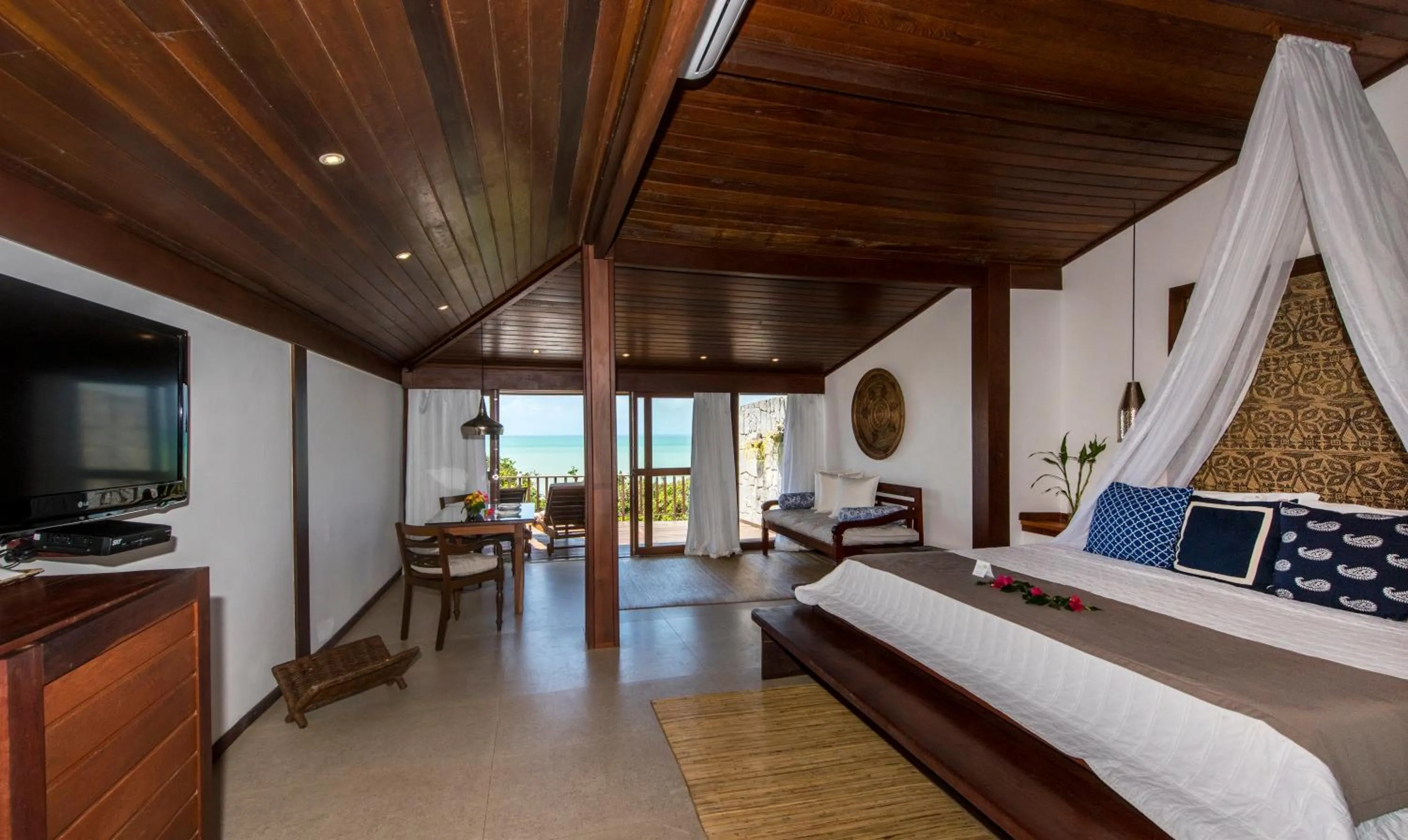 Bed in Hotel Sombra e Água Fresca