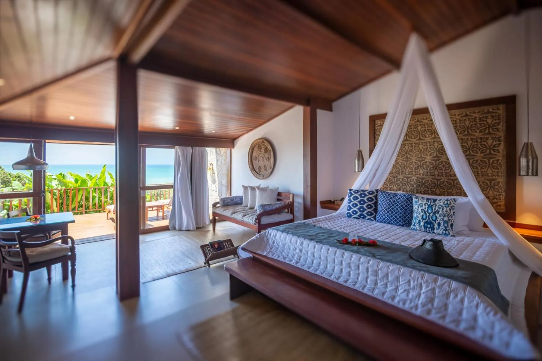 Bed in Hotel Sombra e Água Fresca