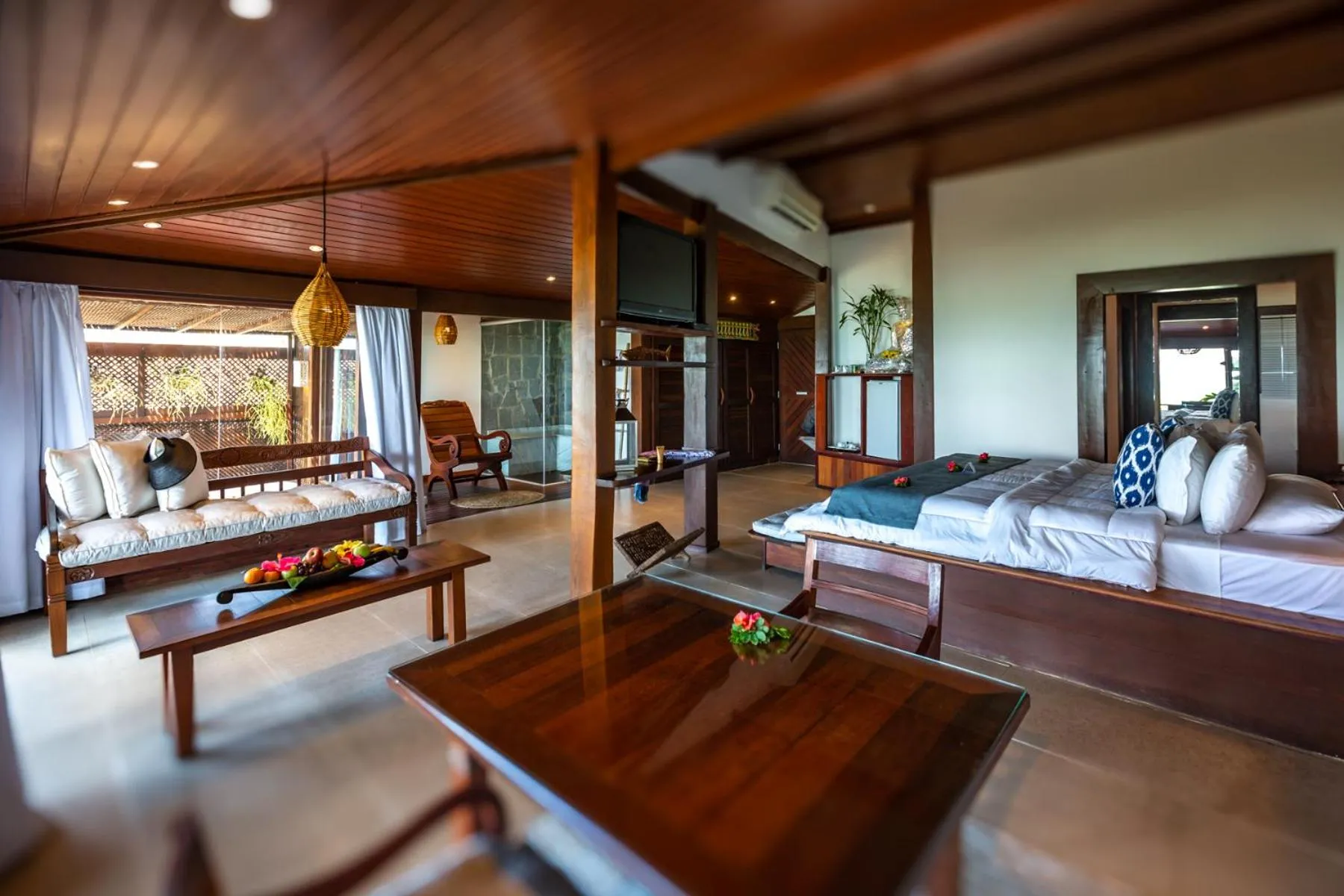 Bed in Hotel Sombra e Água Fresca