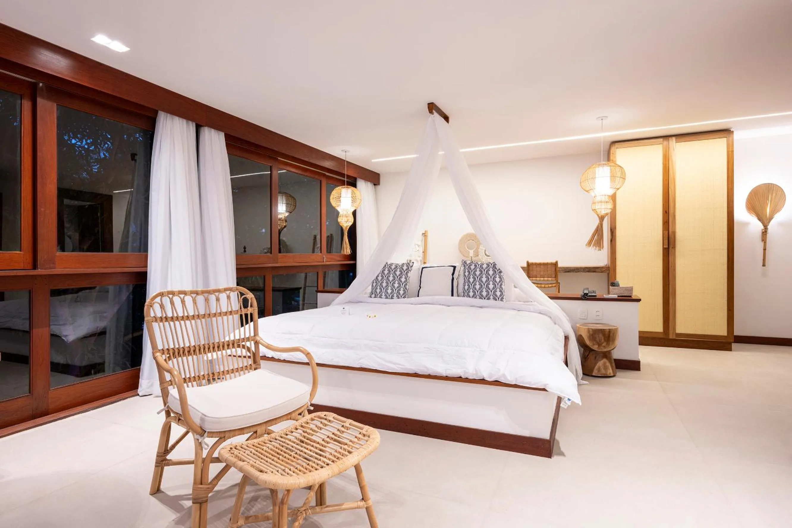 Bed in Hotel Sombra e Água Fresca