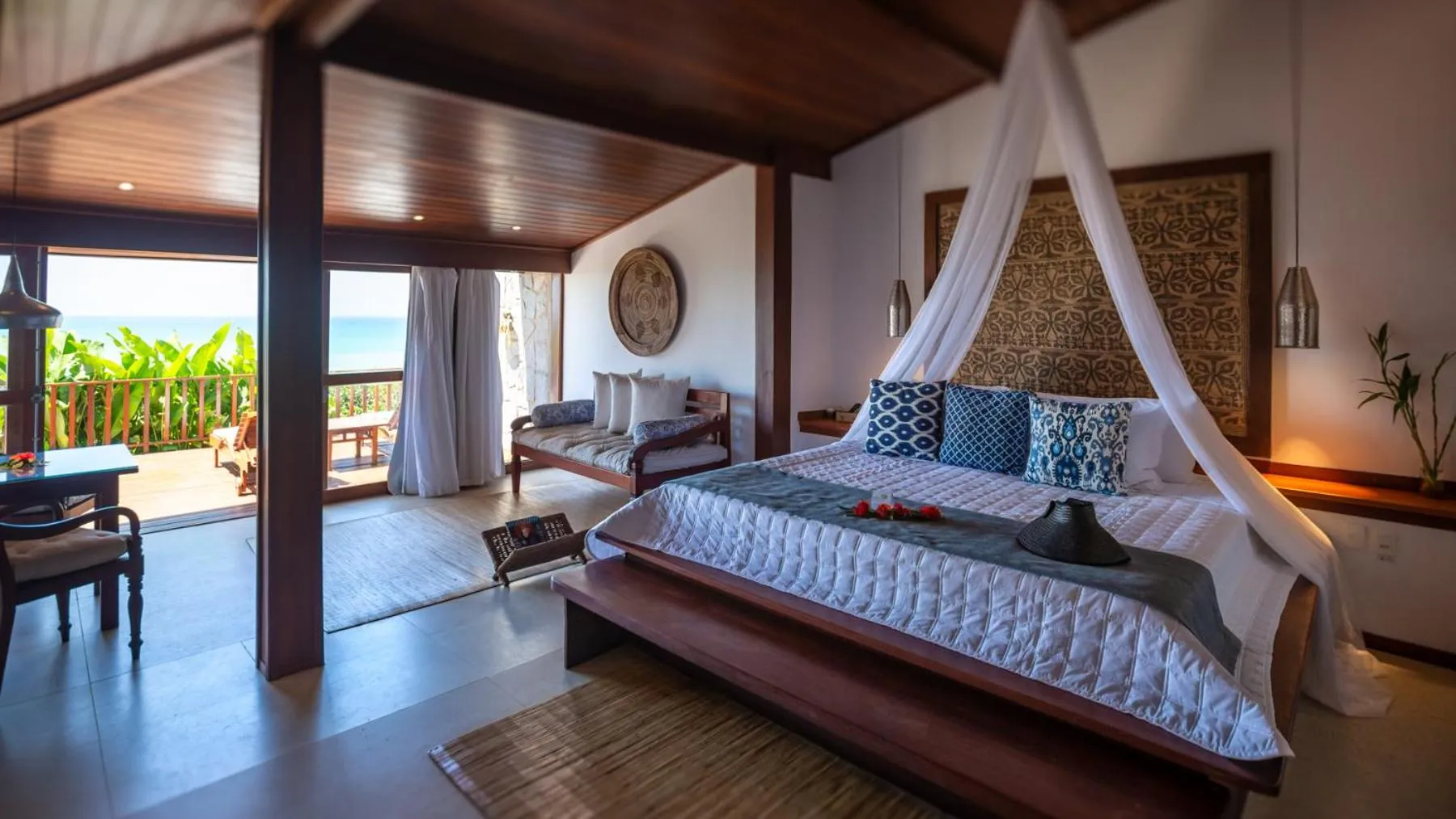 Bed in Hotel Sombra e Água Fresca