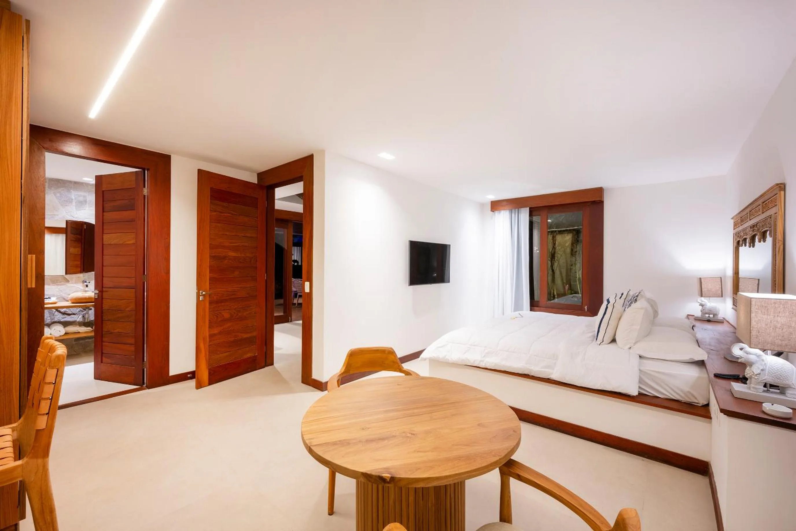 Bed in Hotel Sombra e Água Fresca