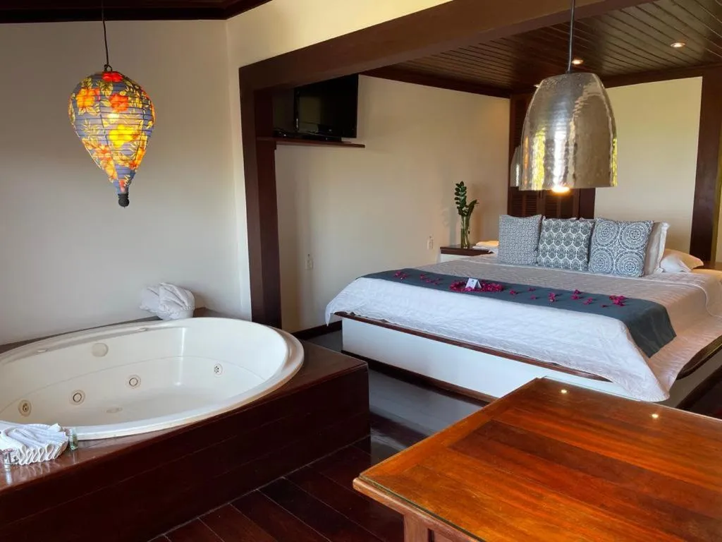 Bed in Hotel Sombra e Água Fresca