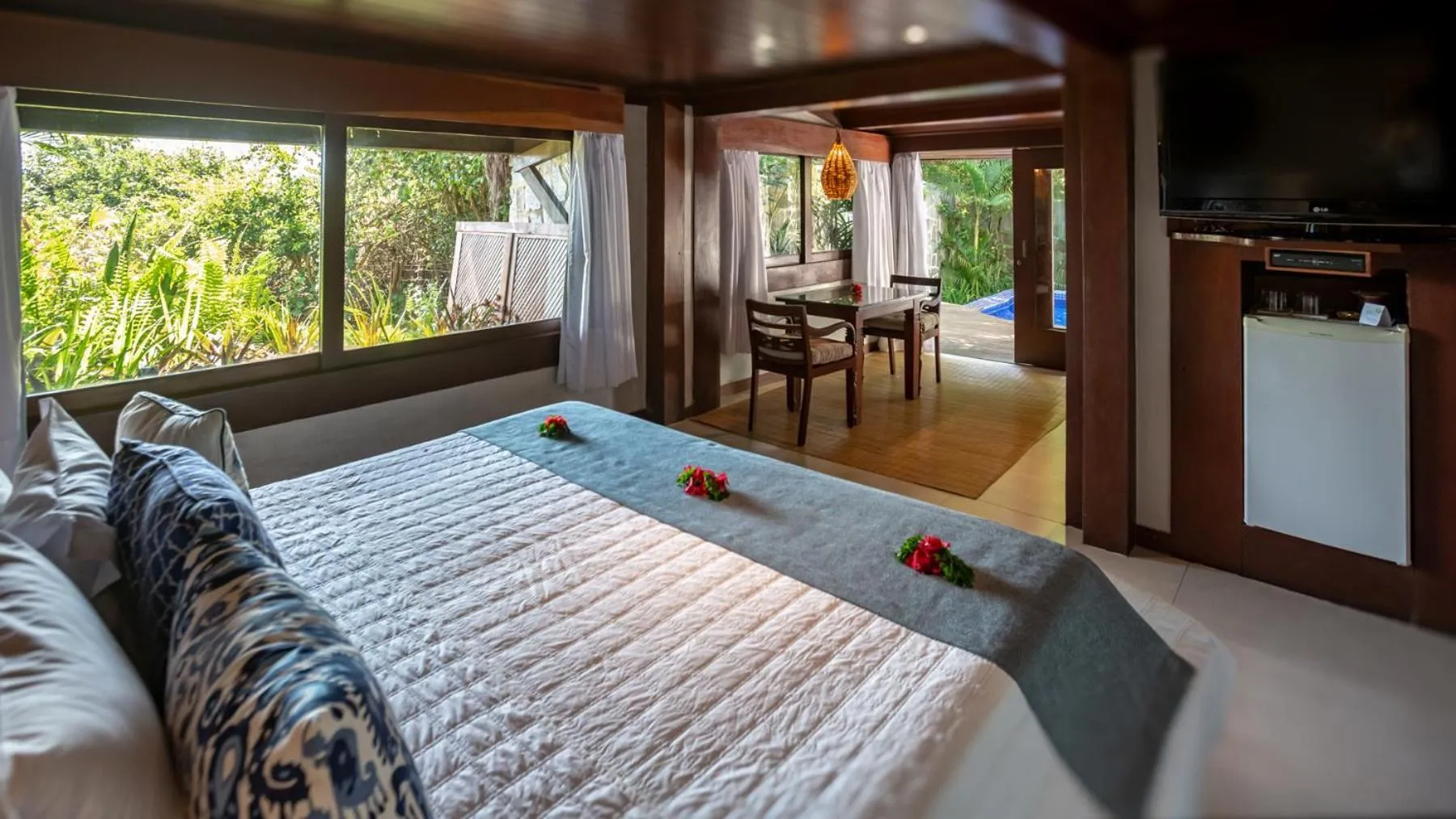 Swimming pool, Bed in Hotel Sombra e Água Fresca