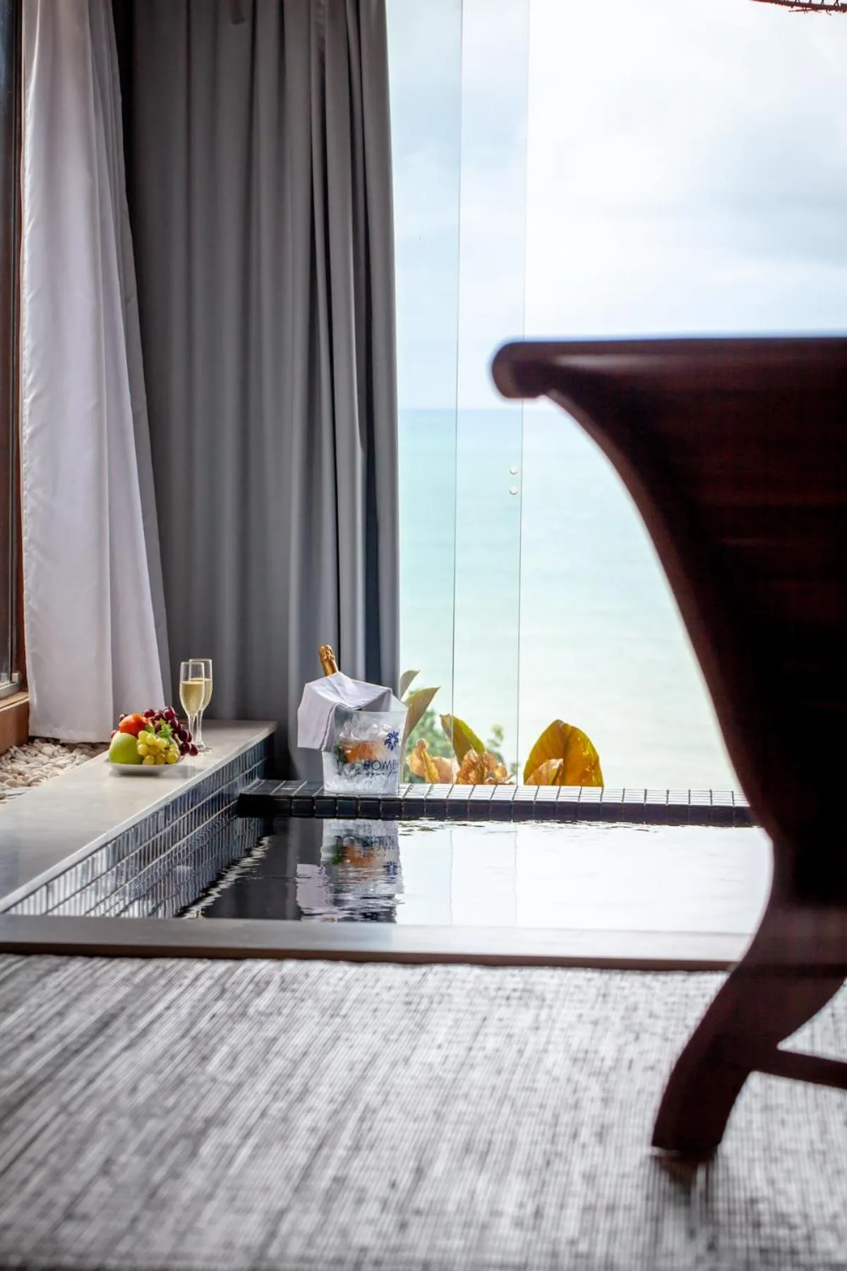 Sea view in Hotel Sombra e Água Fresca