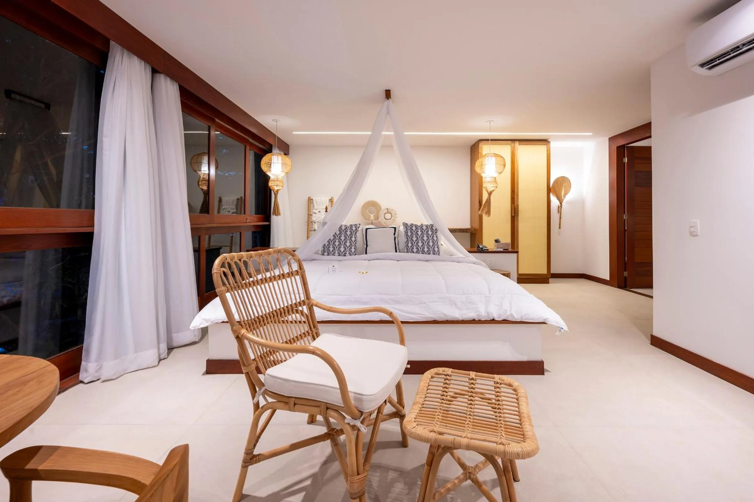 Bed in Hotel Sombra e Água Fresca