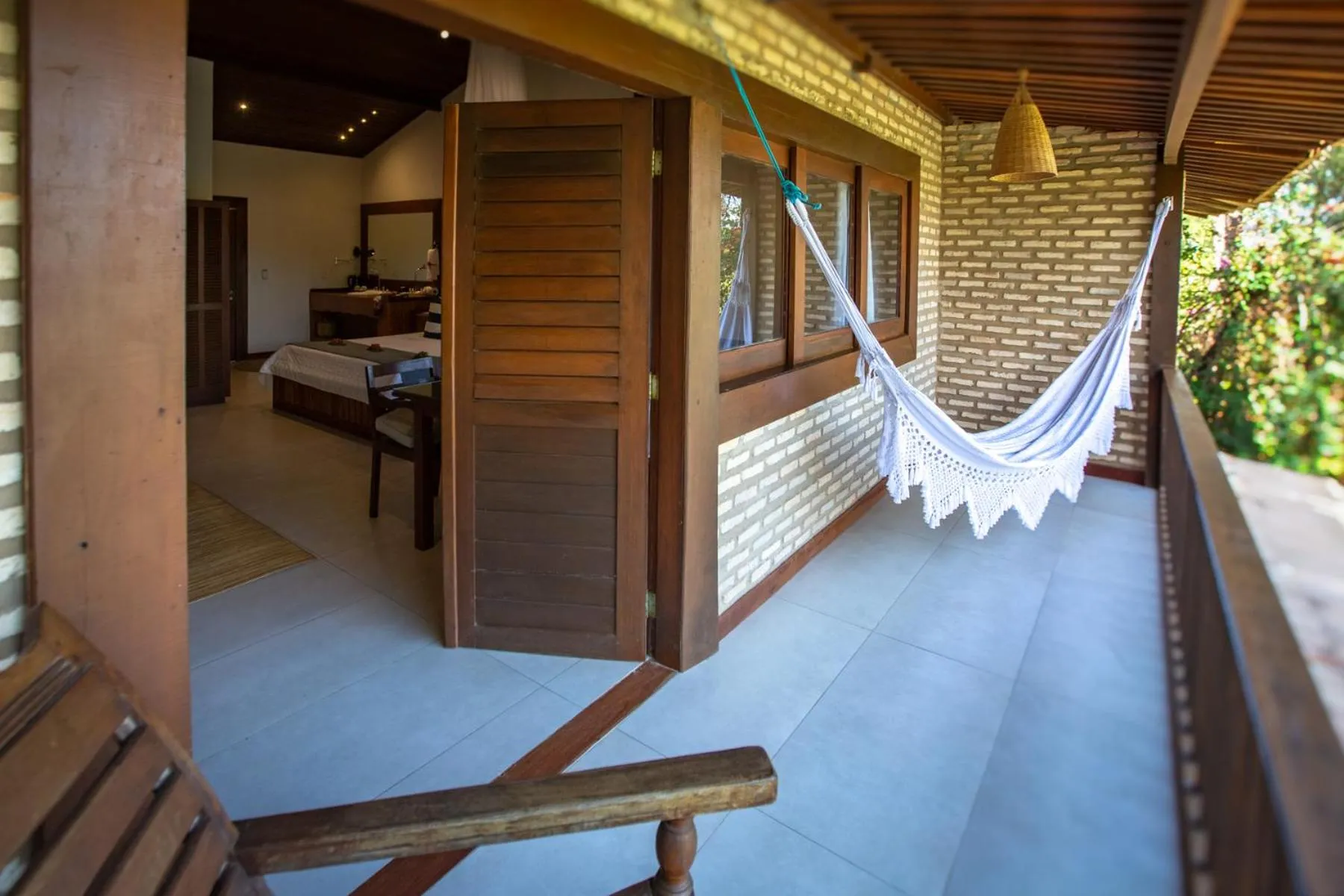 Balcony/Terrace, Bed in Hotel Sombra e Água Fresca