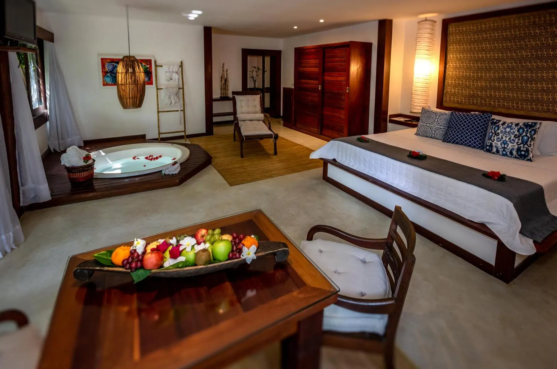 Hot Tub, Bed in Hotel Sombra e Água Fresca