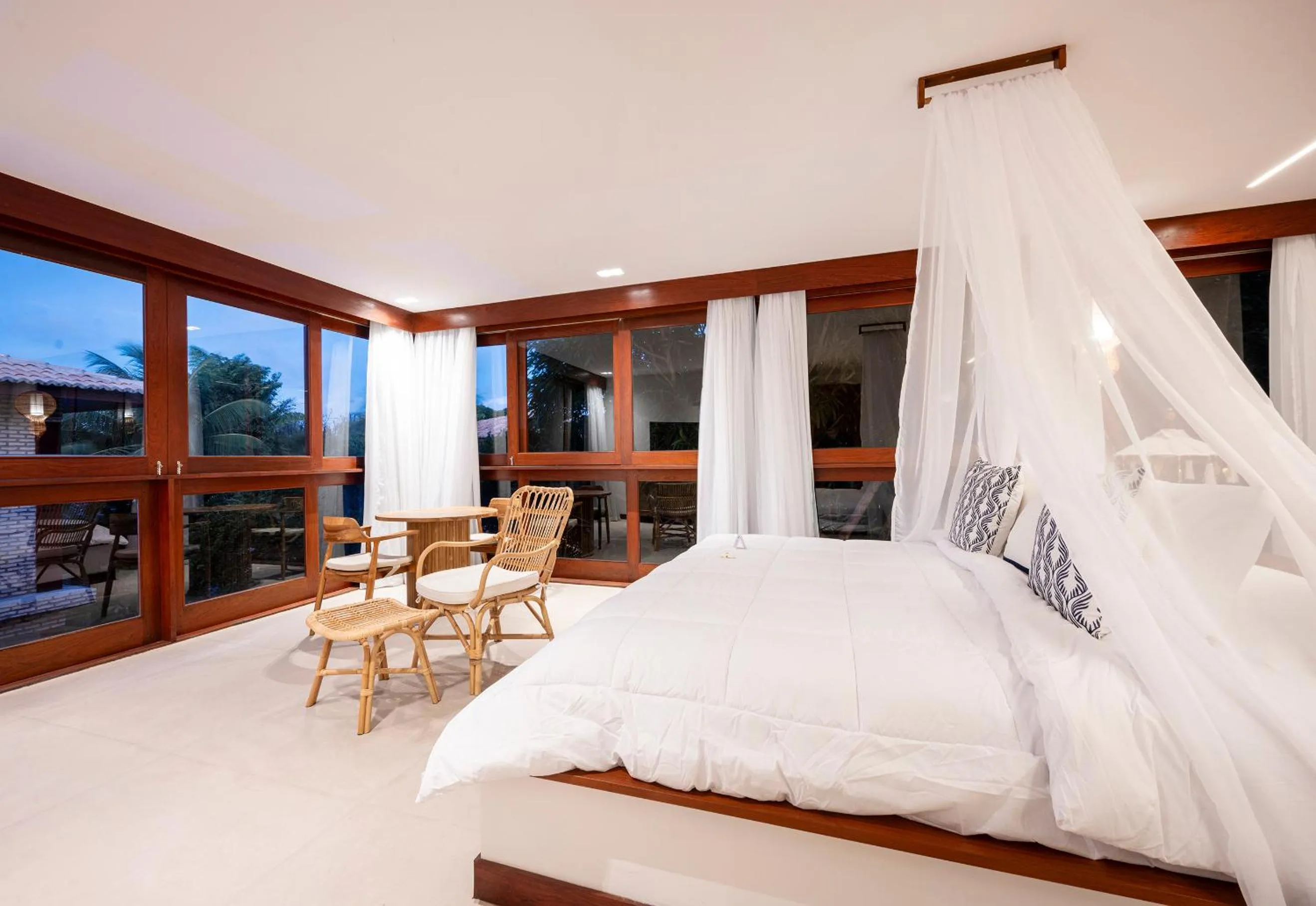 Bed in Hotel Sombra e Água Fresca