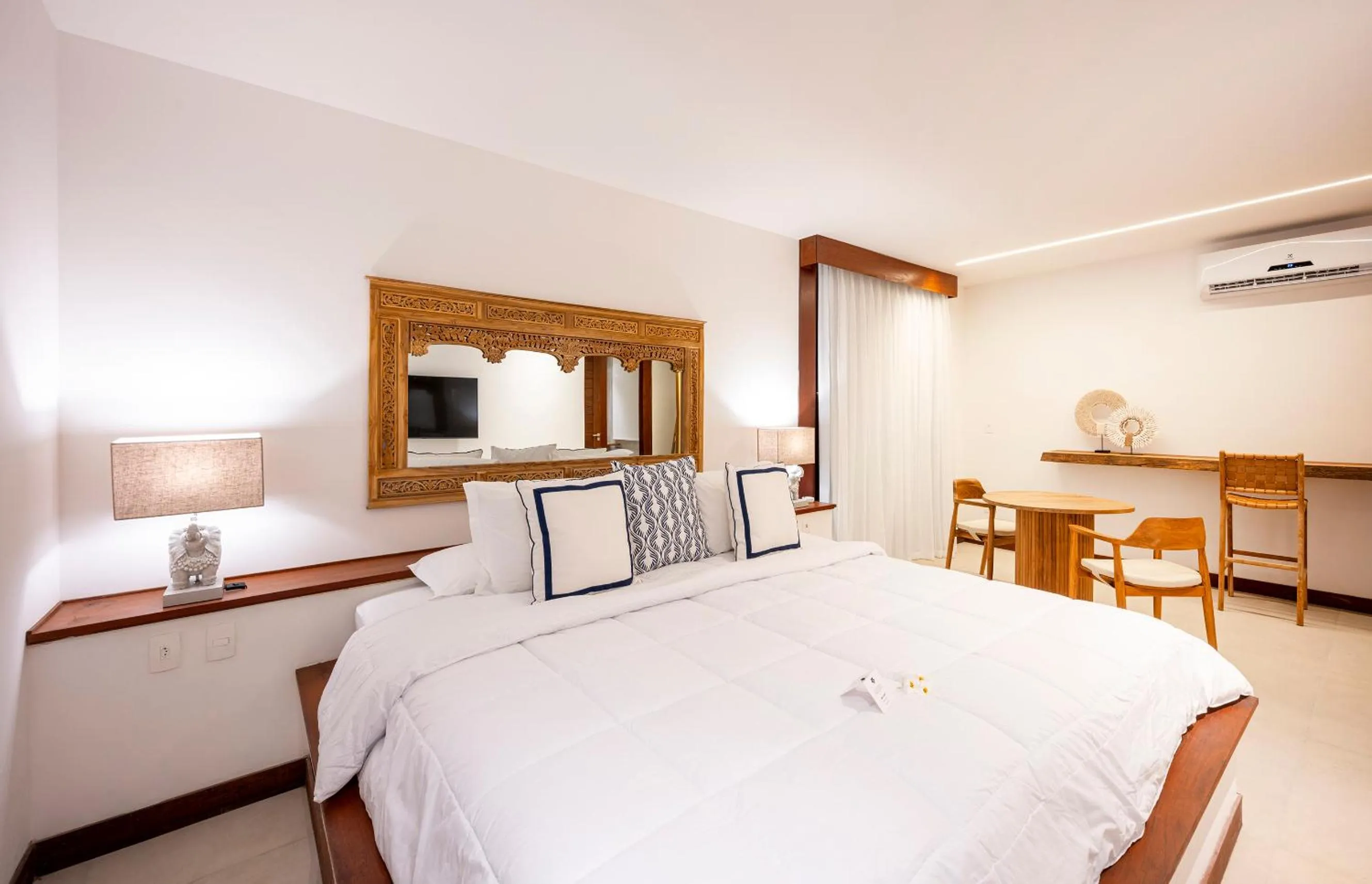 Bed in Hotel Sombra e Água Fresca