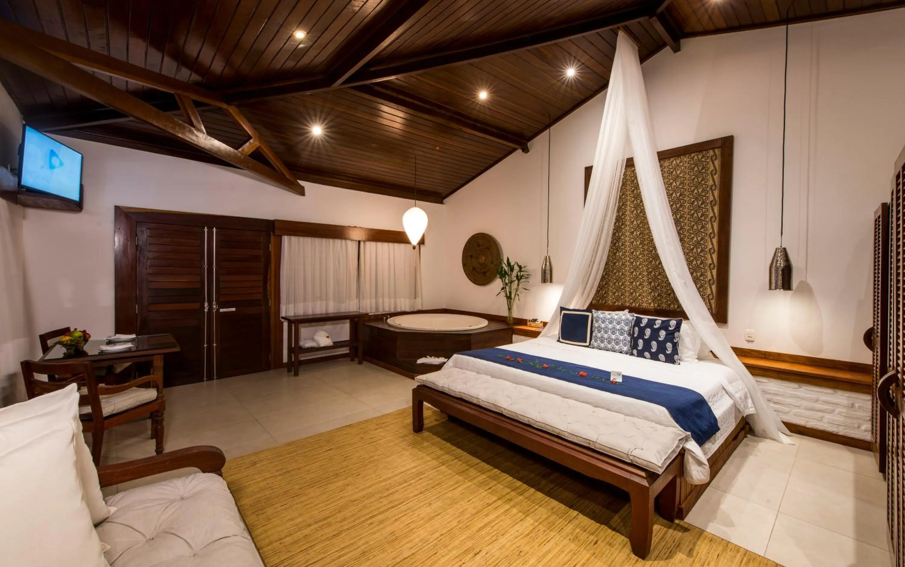 Bed in Hotel Sombra e Água Fresca