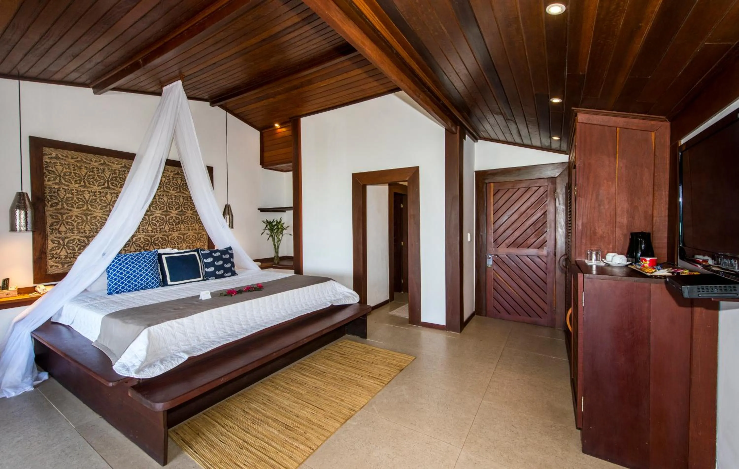 Bed in Hotel Sombra e Água Fresca