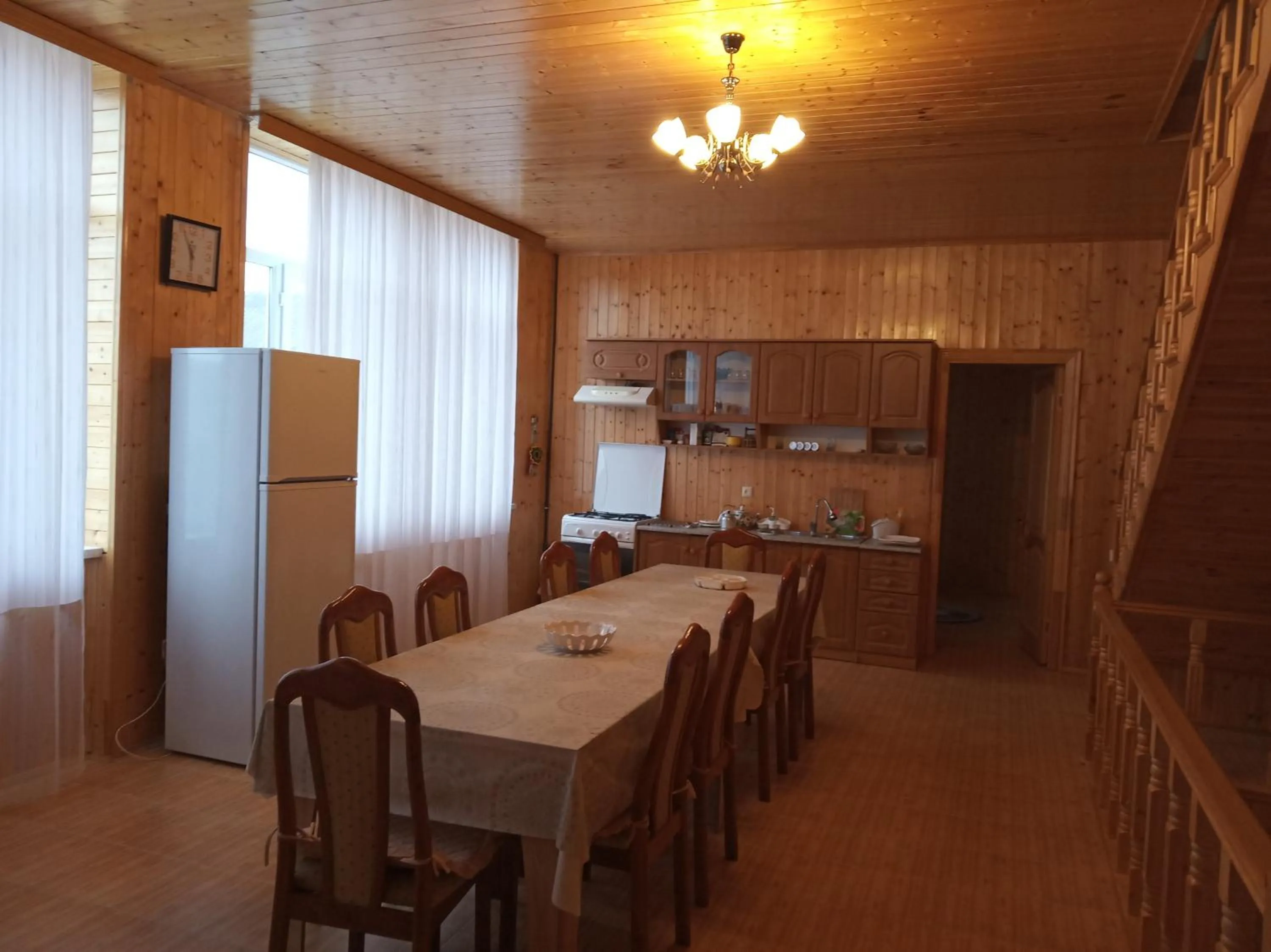 Kitchen or kitchenette in Villa Premium Qusar
