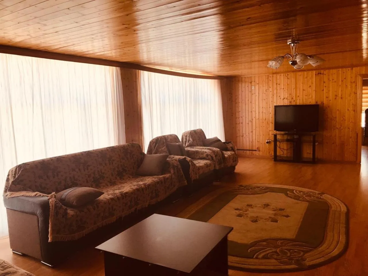 Living room in Villa Premium Qusar