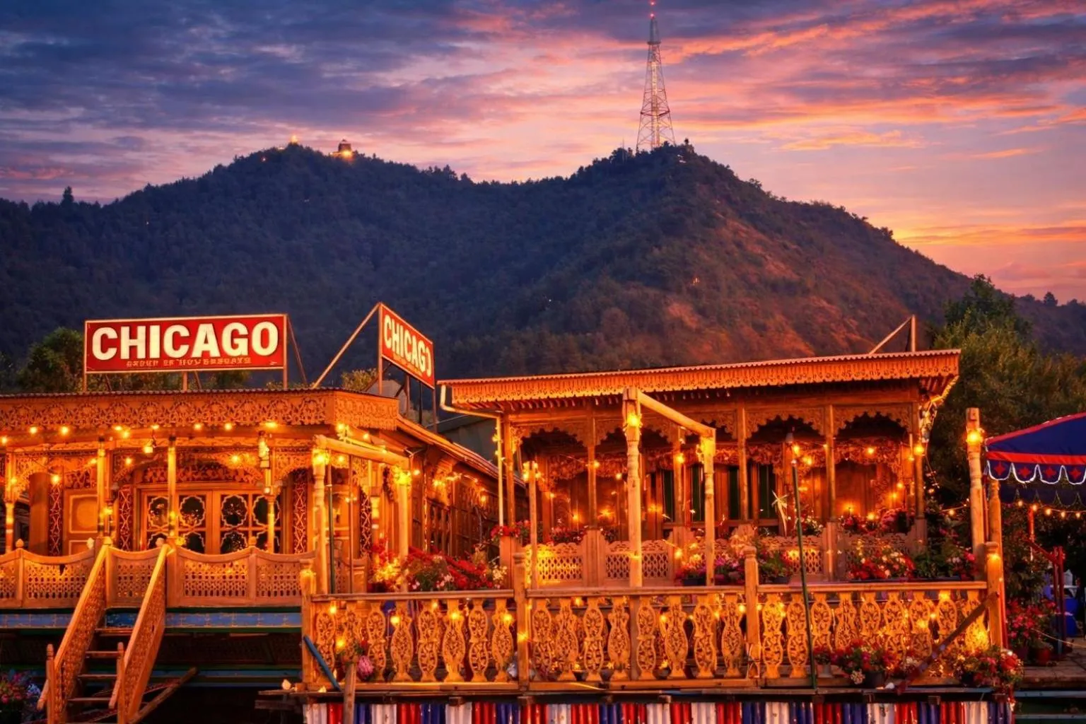 Chicago Group of Houseboats