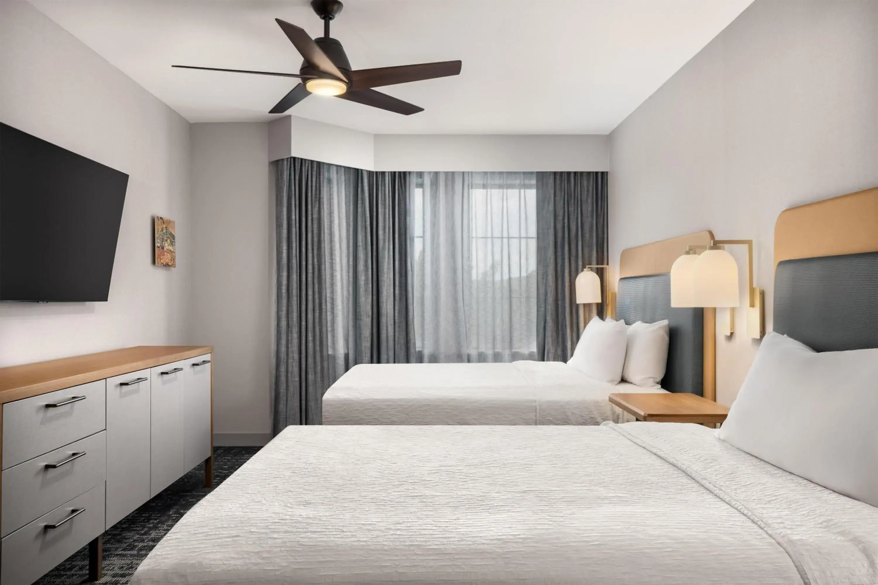 One-Bedroom Queen Suite with Two Queen Beds - Non-Smoking in Homewood Suites by Hilton Newtown - Langhorne, PA One-Bedroom Queen Suite with Two Queen Beds - Non-Smoking in Homewood Suites by Hilton Newtown - Langhorne, PA