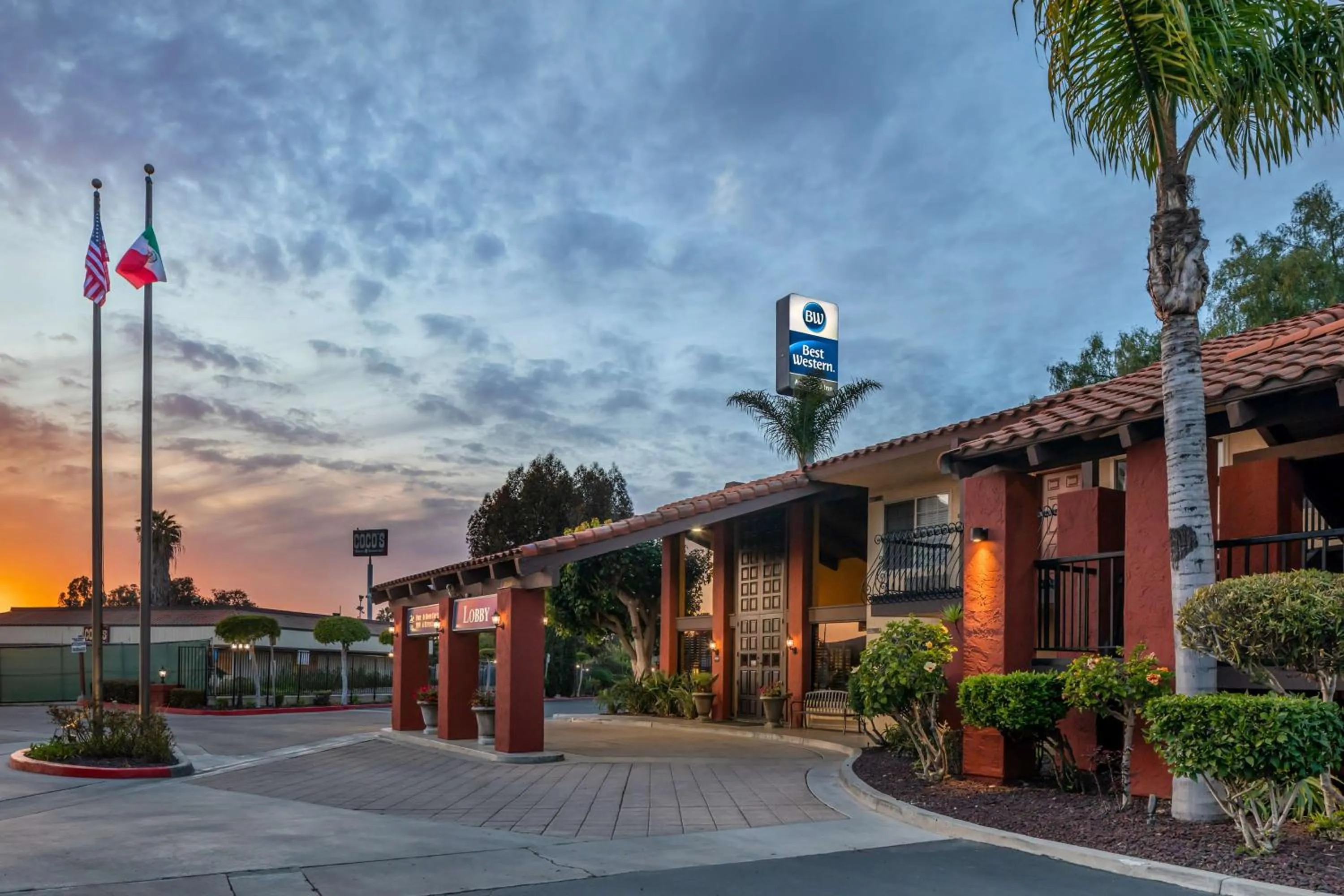 Property building in Best Western Americana Inn