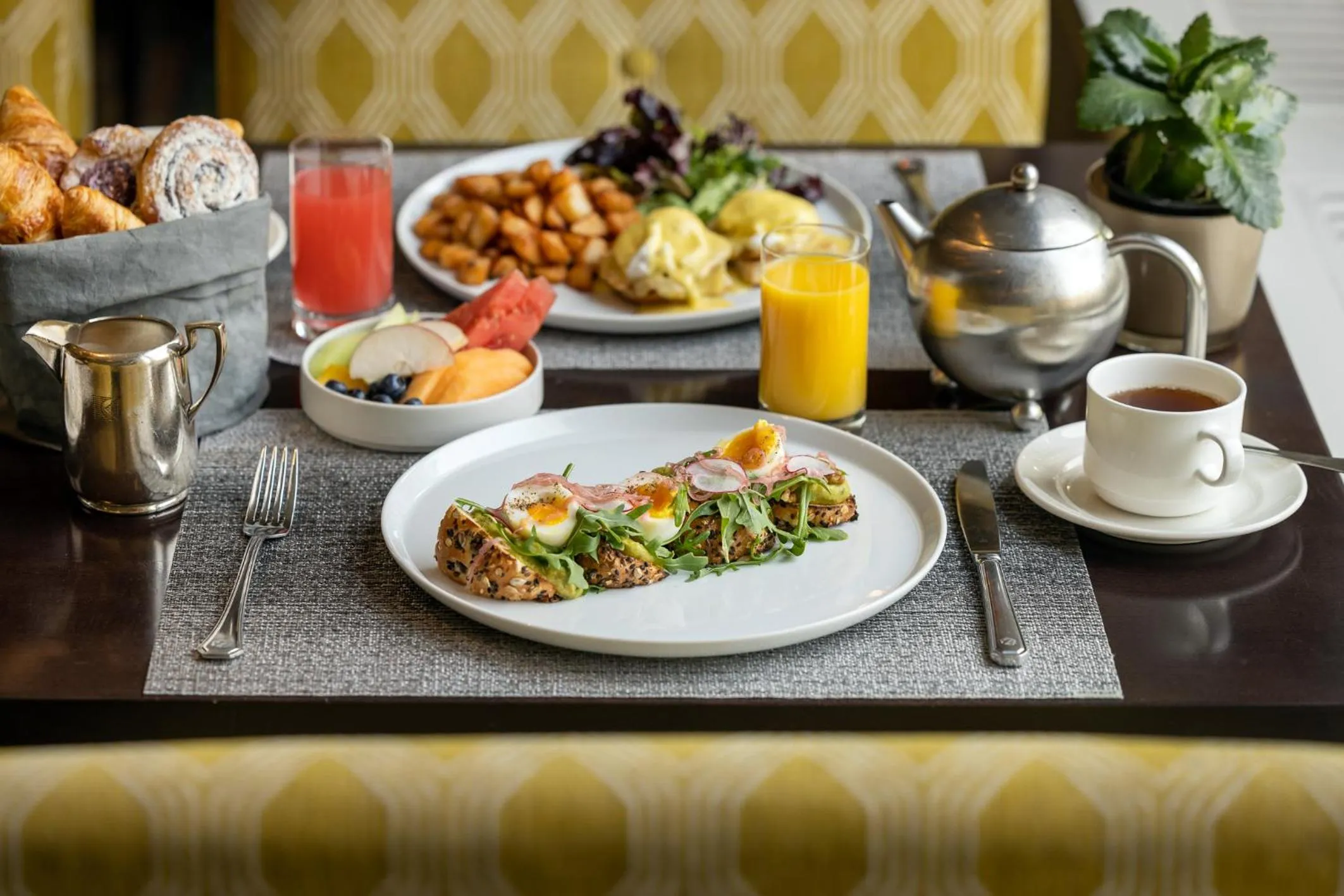 Breakfast in Fairmont Chateau Laurier