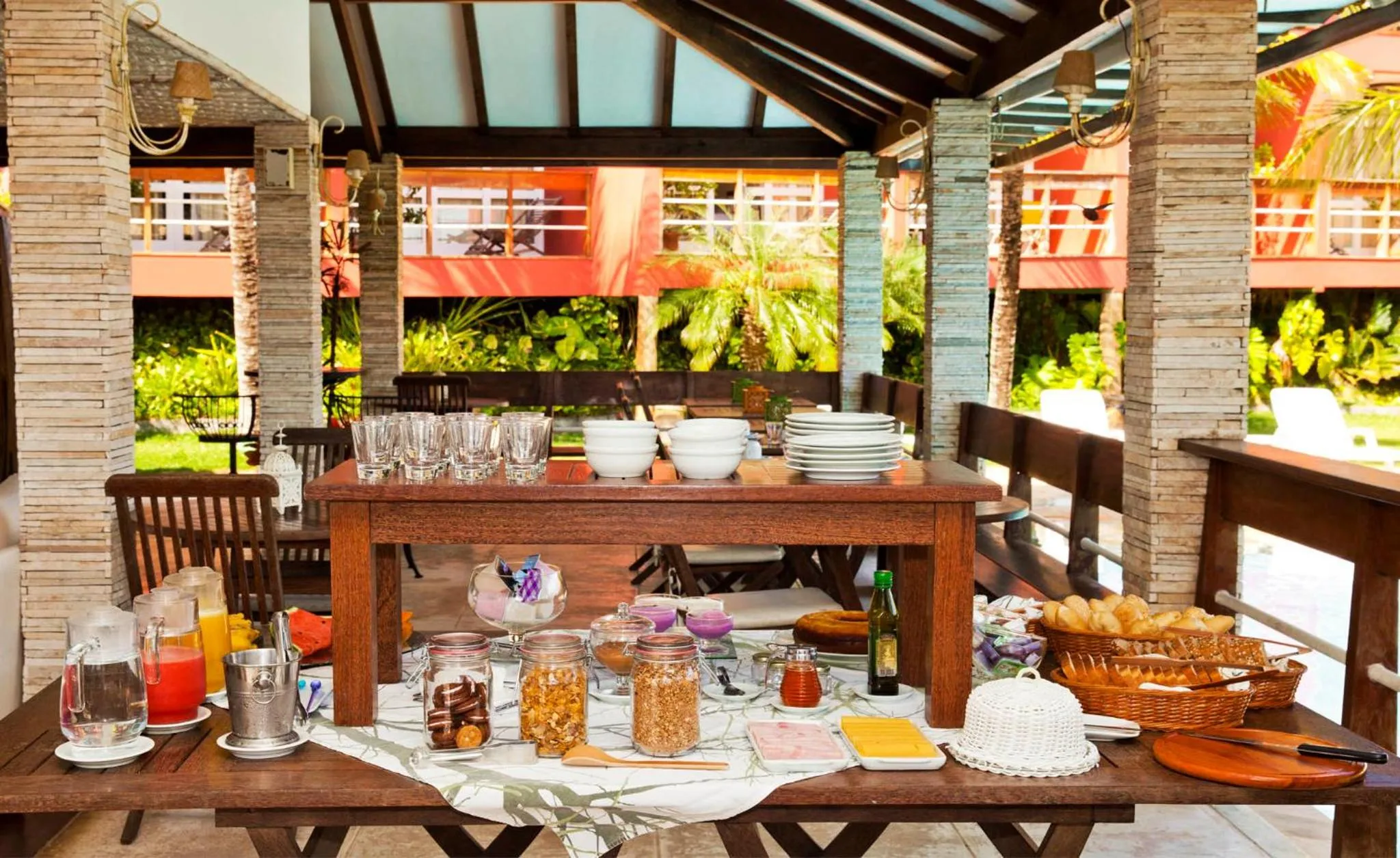 Restaurant/places to eat in Bon Bini Pousada