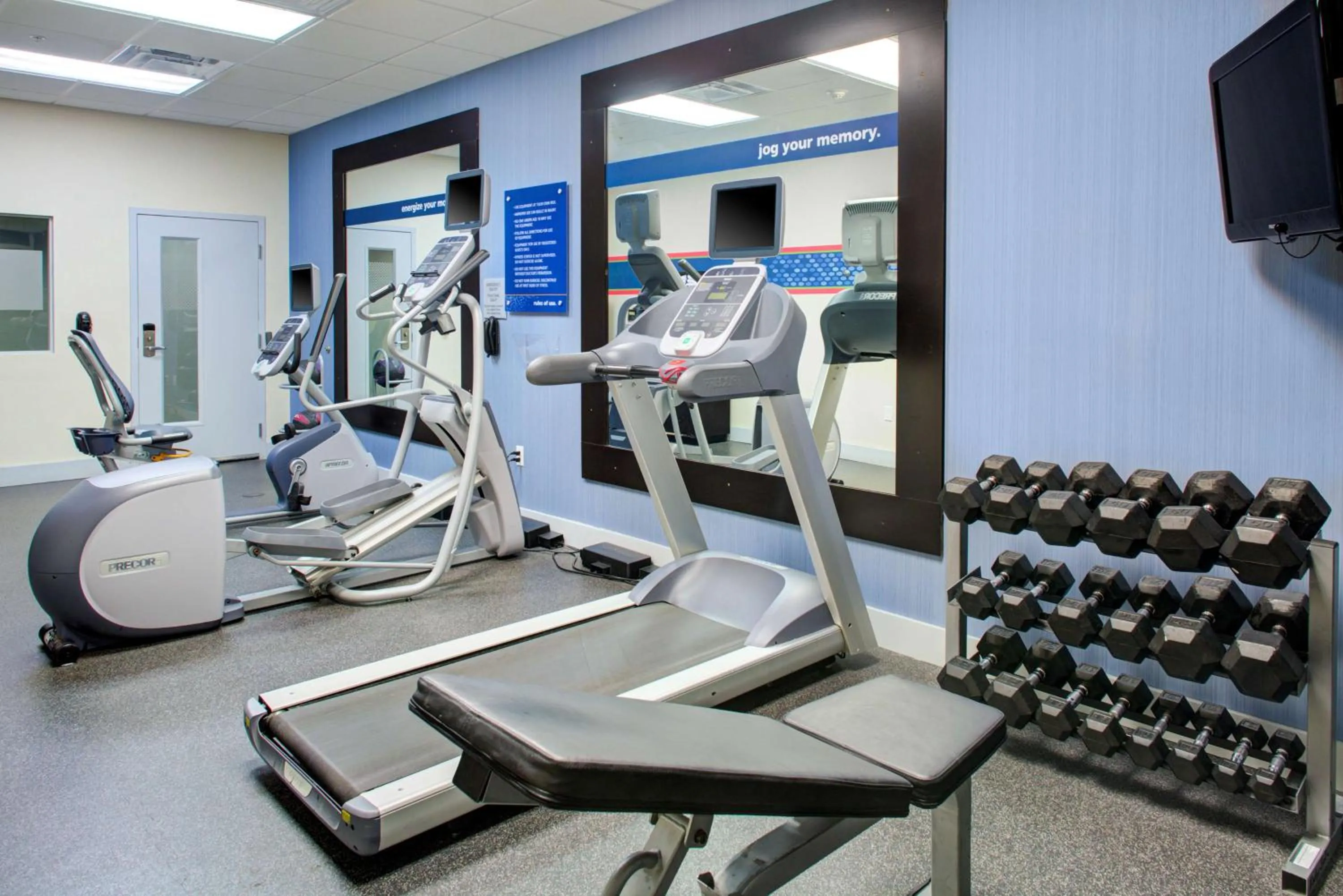 Fitness centre/facilities in Hampton Inn & Suites Sarasota / Bradenton - Airport