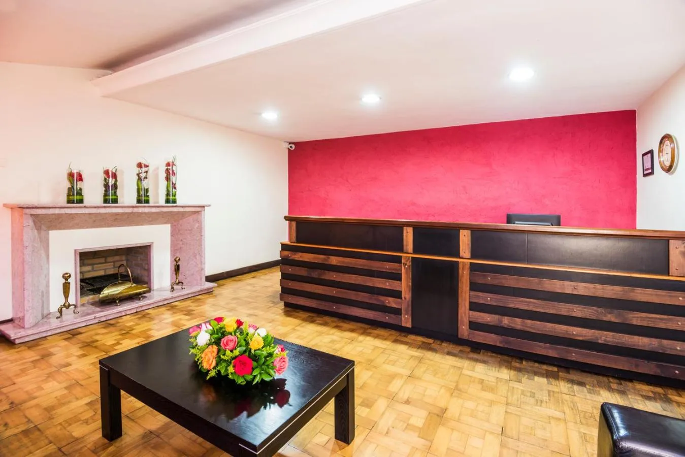 Lobby or reception in Hotel Portales Del Campestre