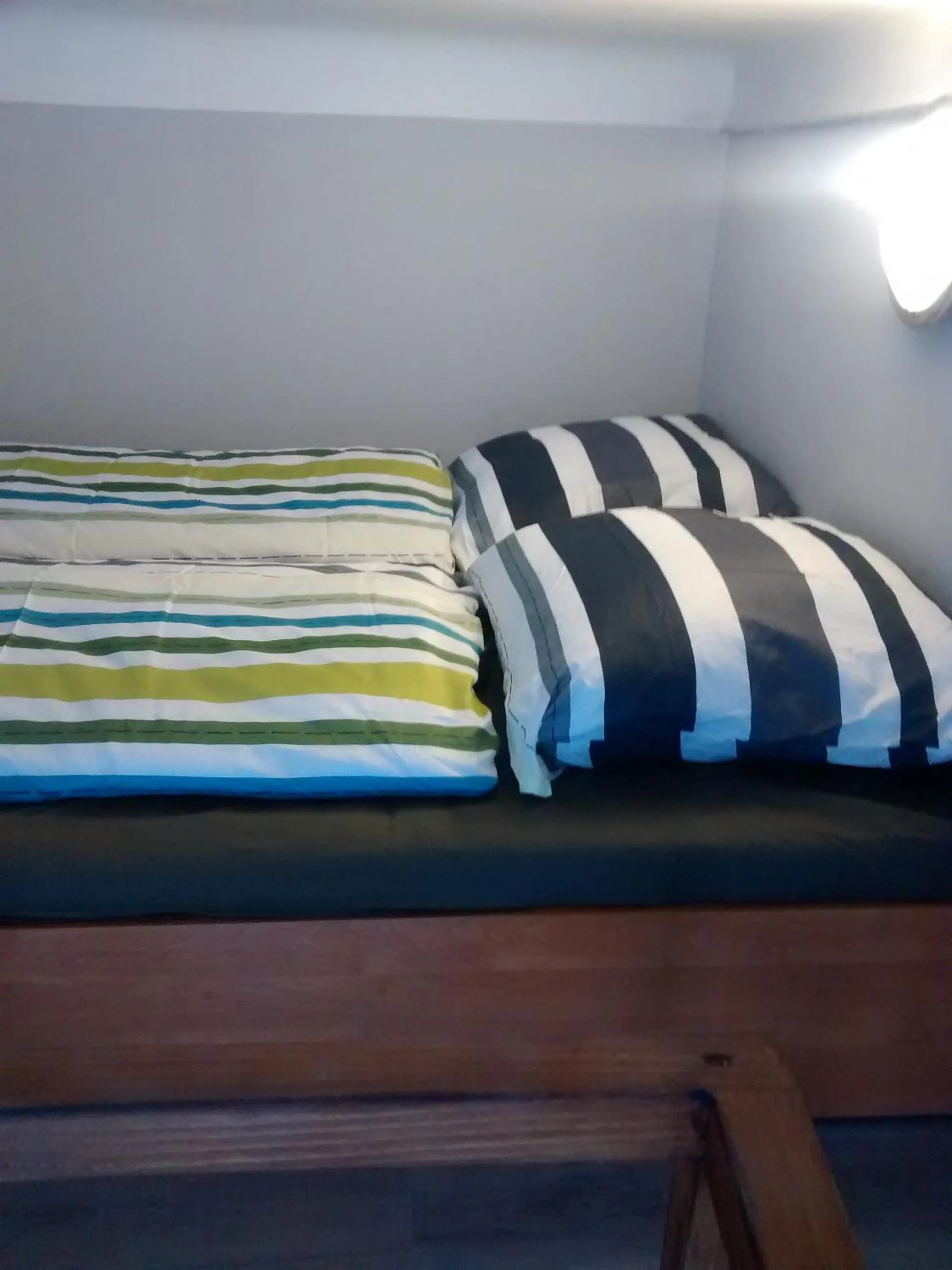 Bed in Green Panda Apartments