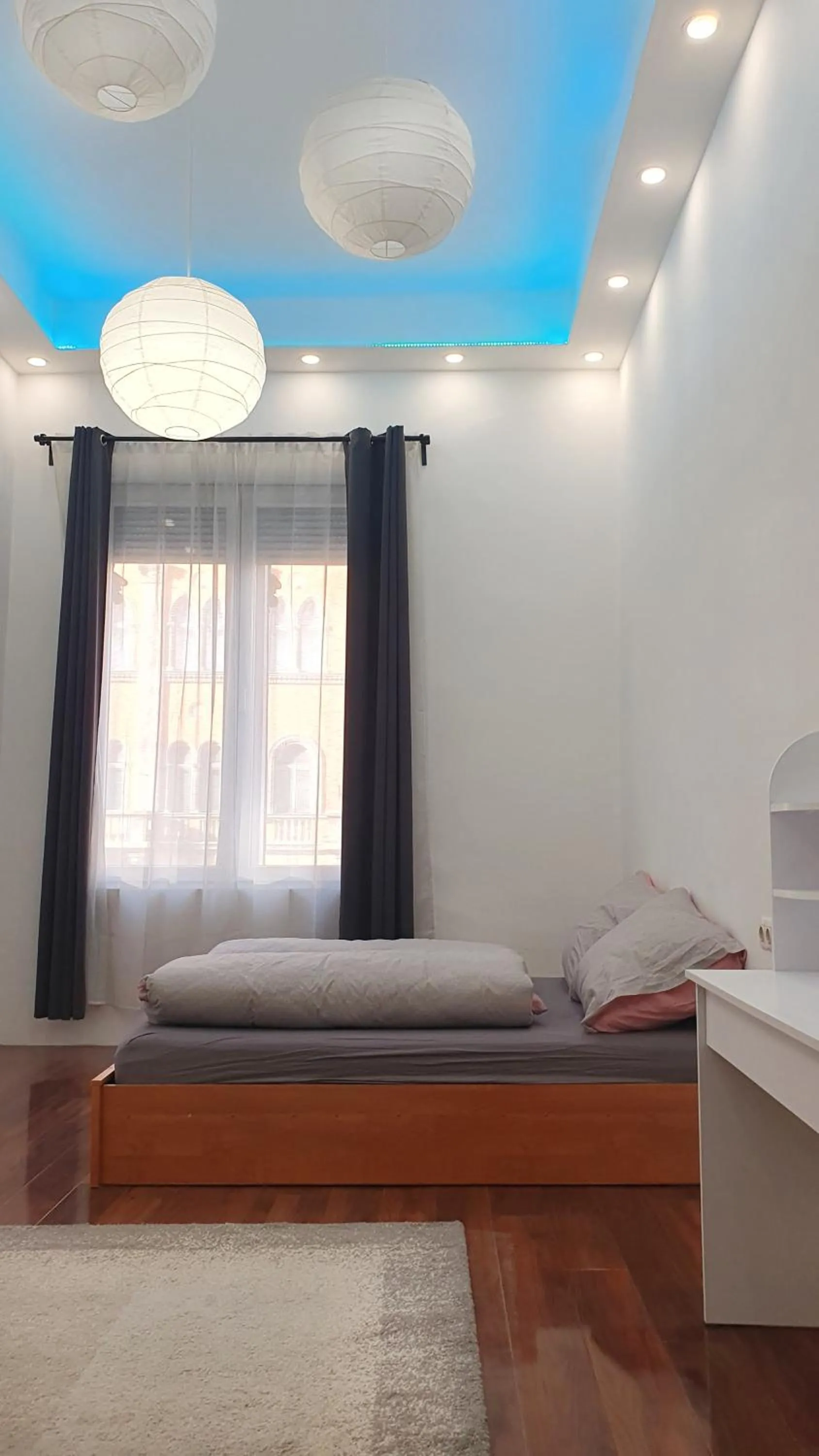 Bed in Green Panda Apartments