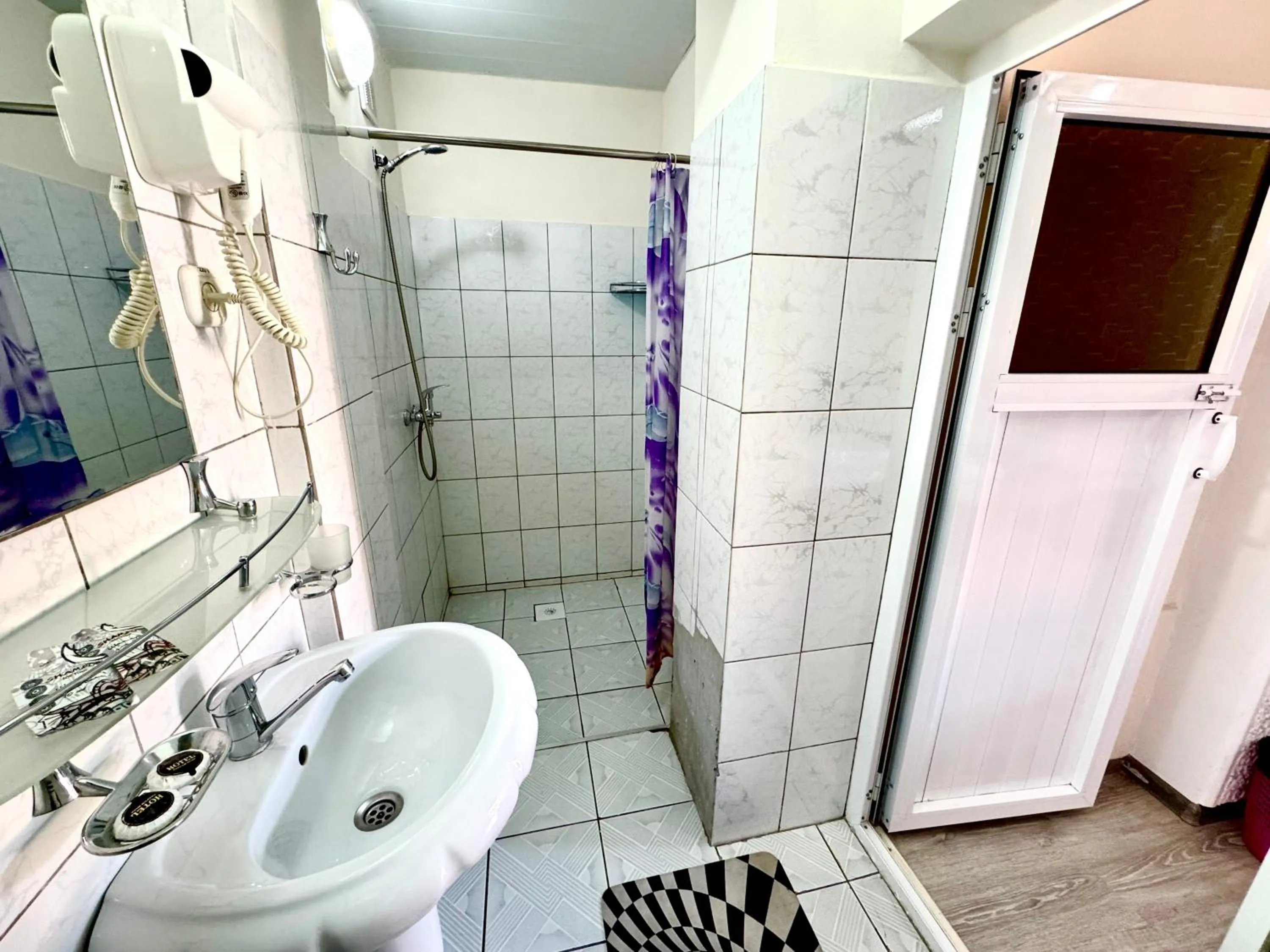 Shower in Bukhara house hotel