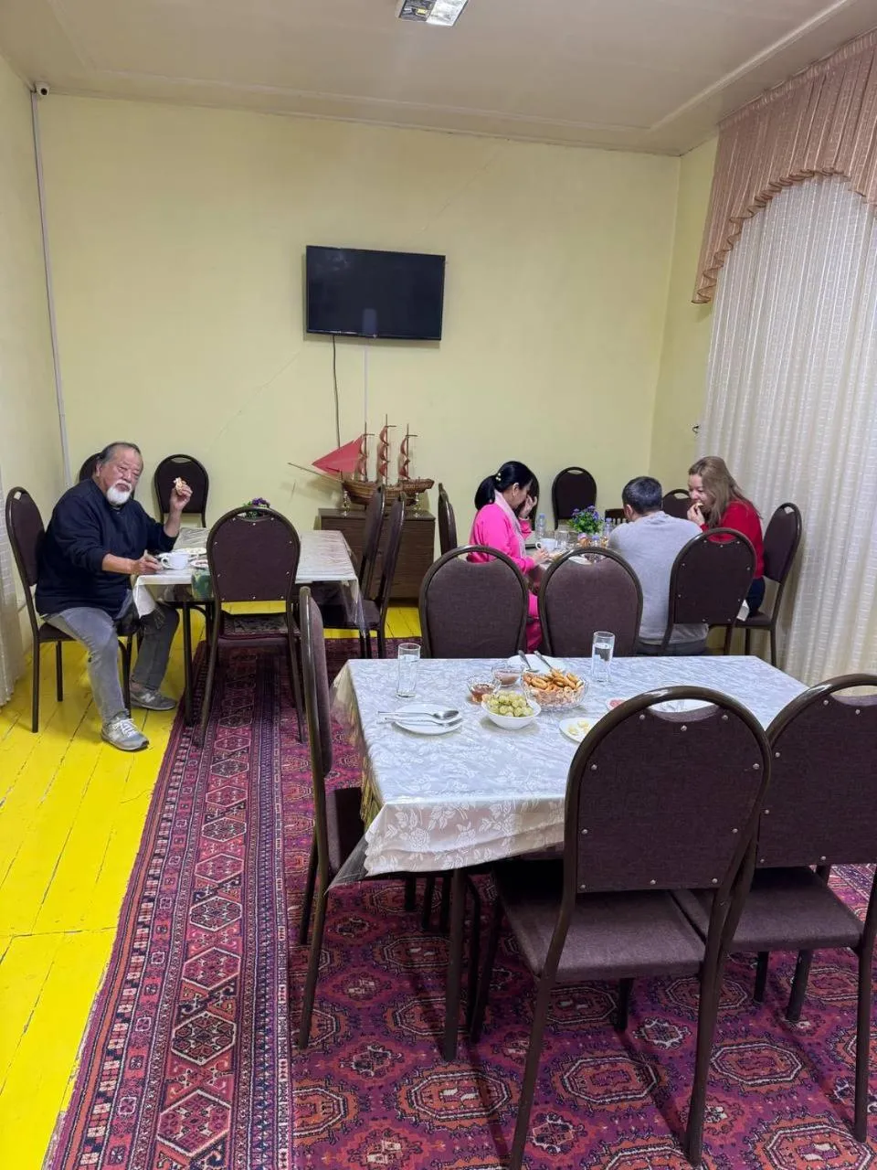 Breakfast in Bukhara house hotel