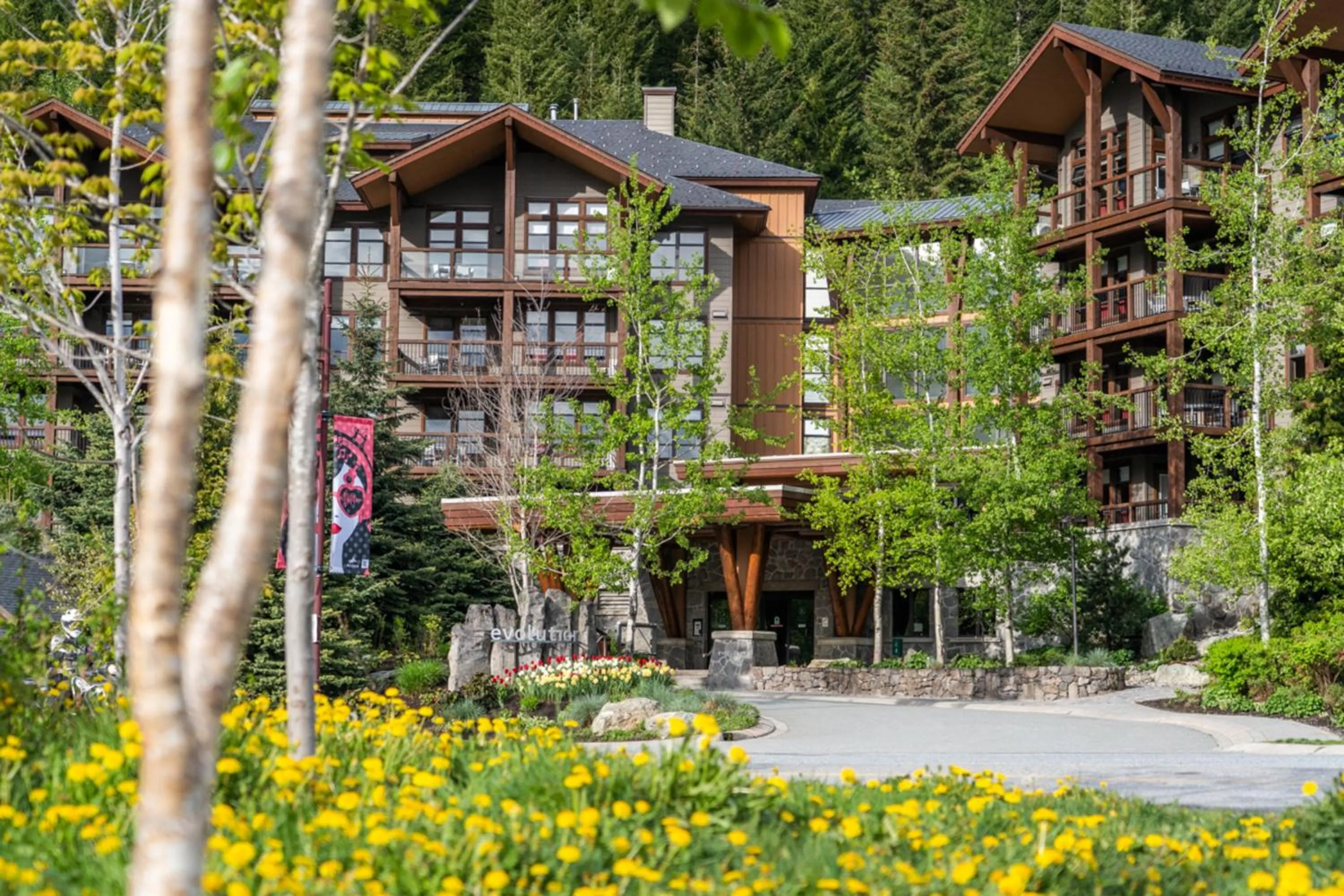 Property building in Evolution Whistler