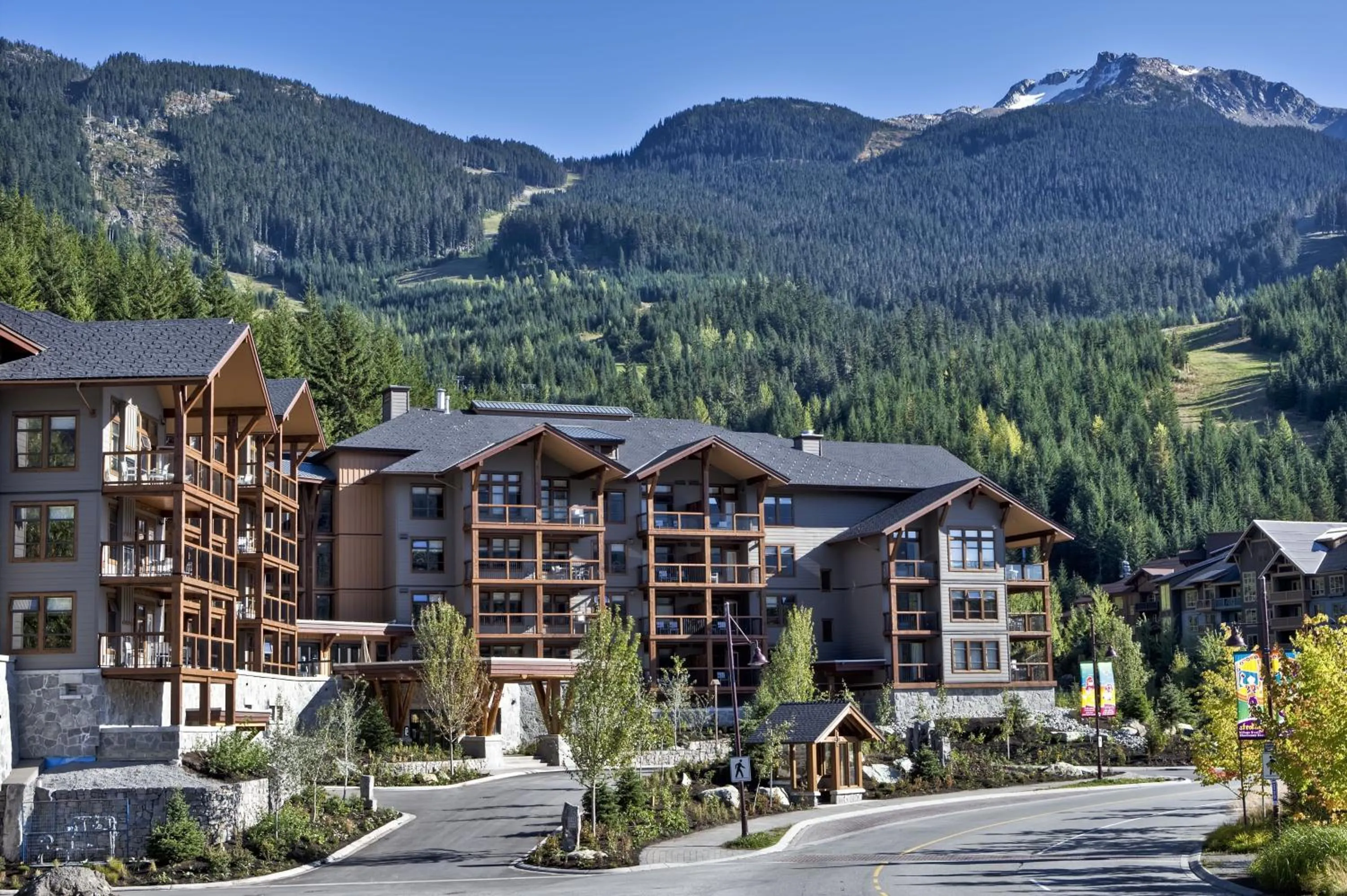 Property building in Evolution Whistler