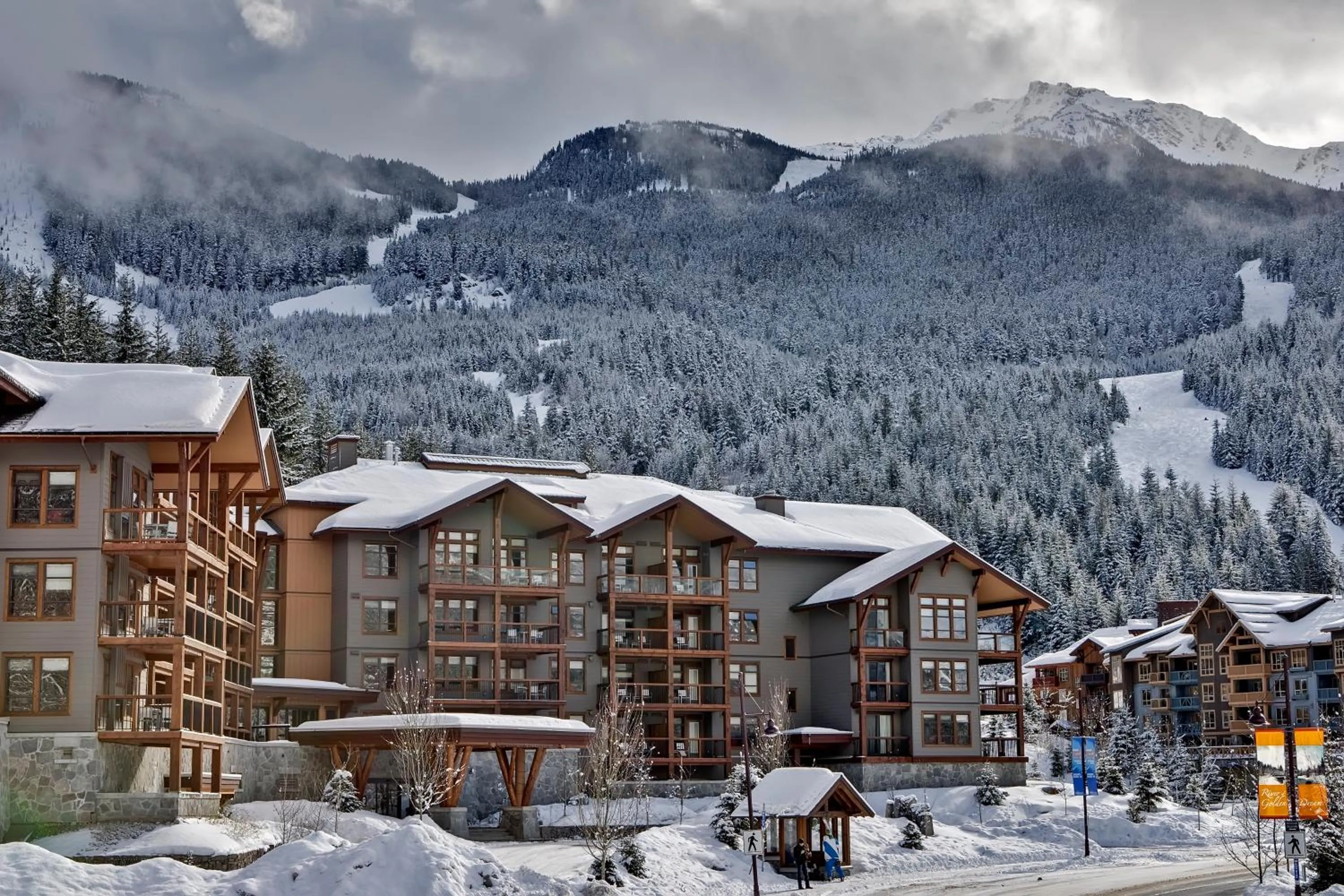 Property building in Evolution Whistler
