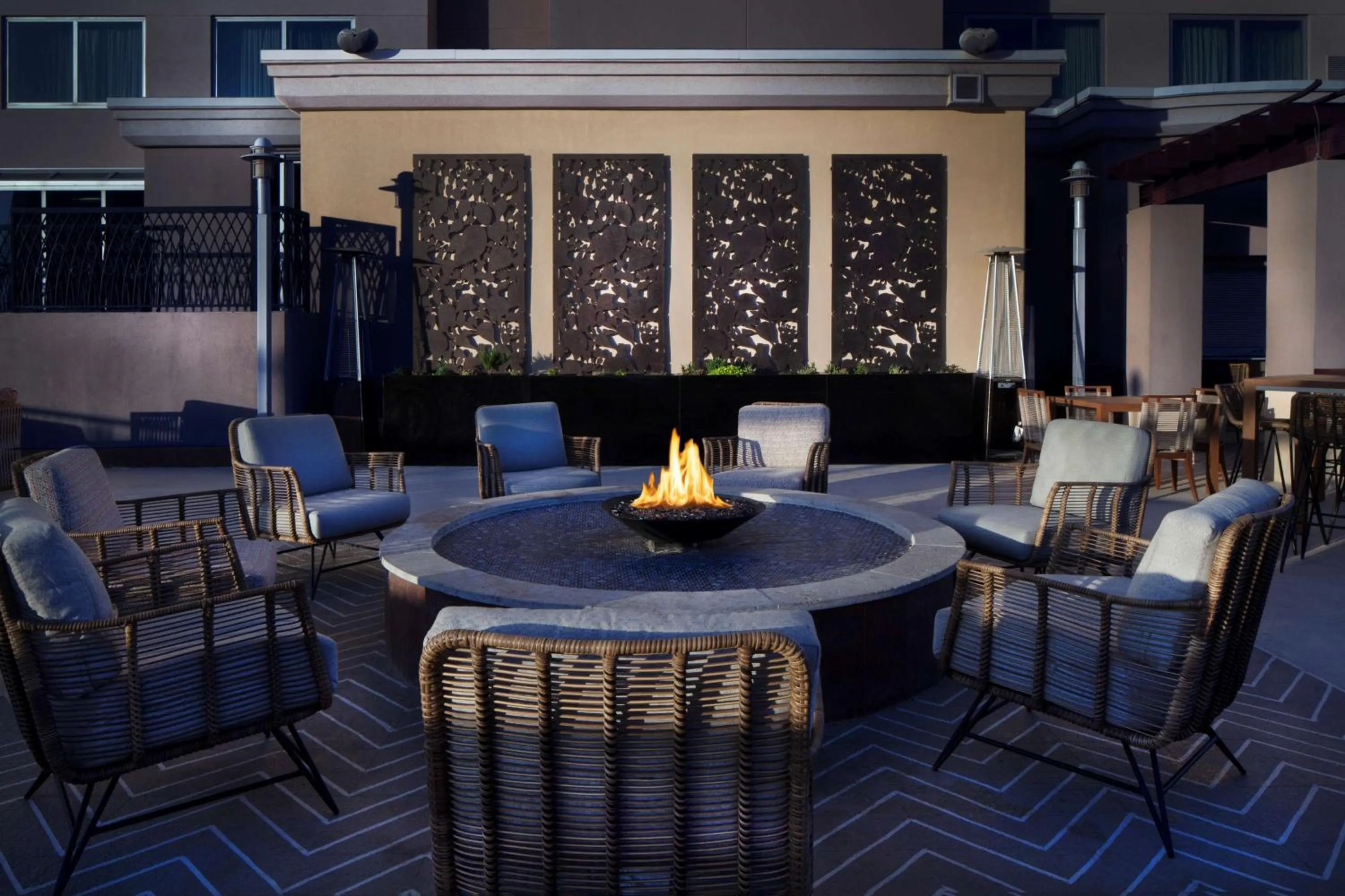 Patio in DoubleTree by Hilton El Paso Downtown