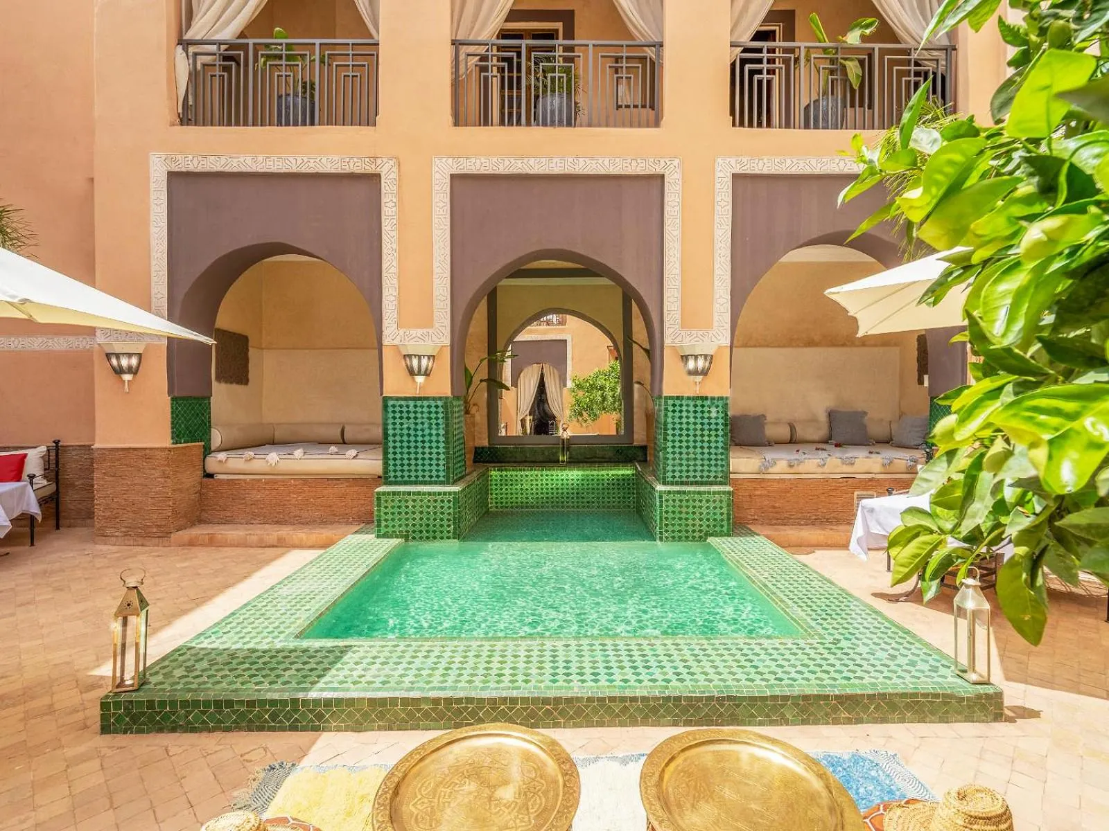 Swimming pool in Le Medina Privilège Riad & Spa
