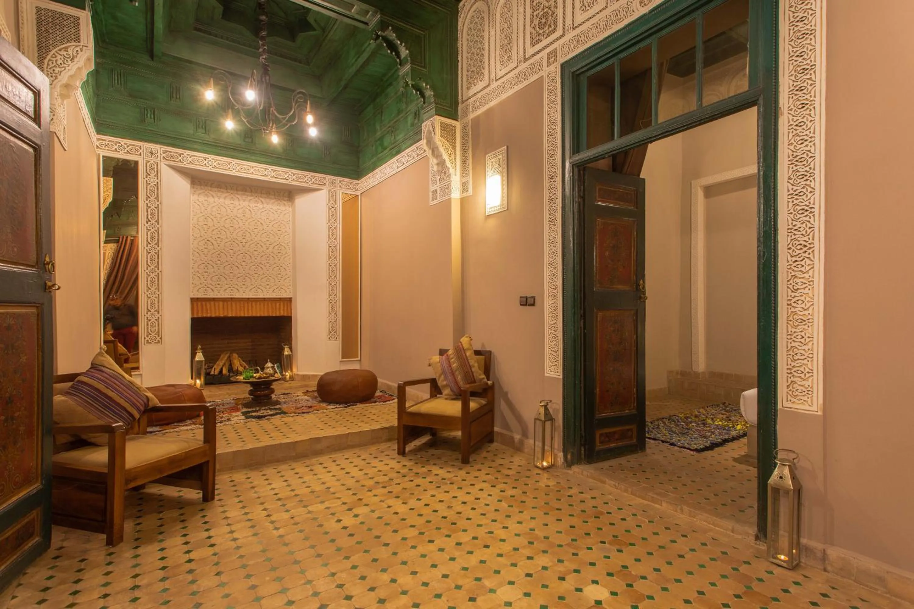Living room in Le Medina Privilège Riad & Spa