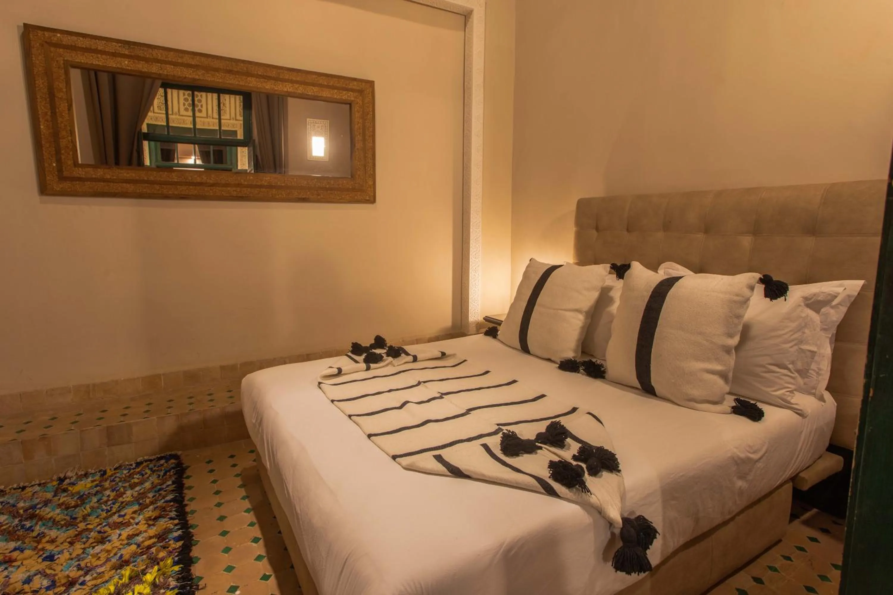 Bed in Le Medina Privilège Riad & Spa